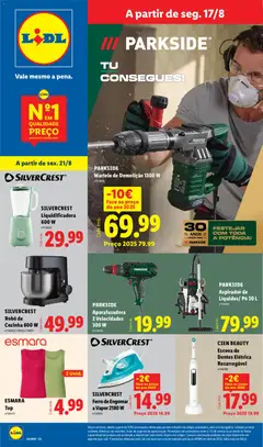 Pré-visualização Lidl Novidades válido de 17/08/2026