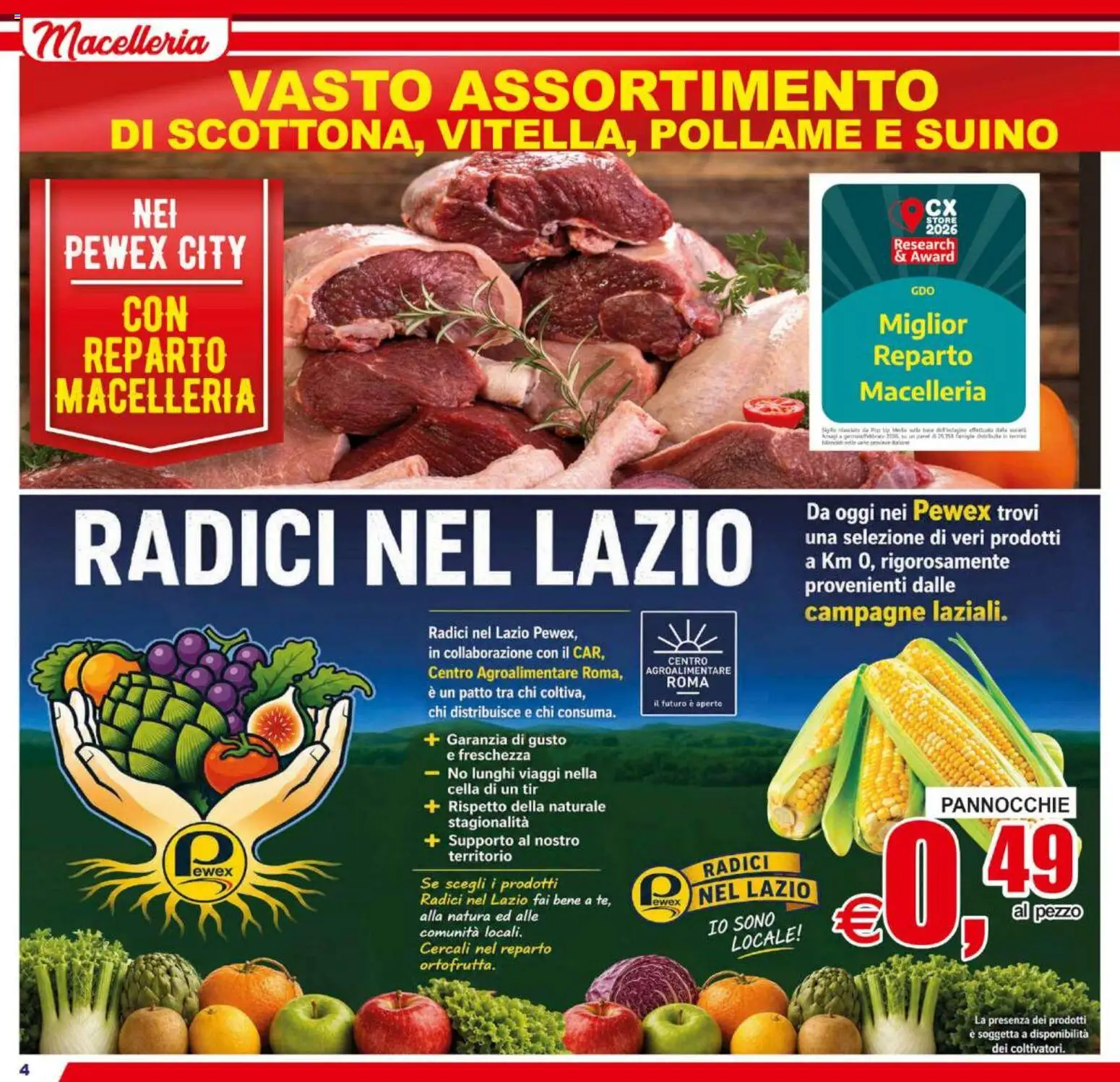 Volantino Pewex del 22/07/2026 | Pagina: 4 | Prodotti: Suino