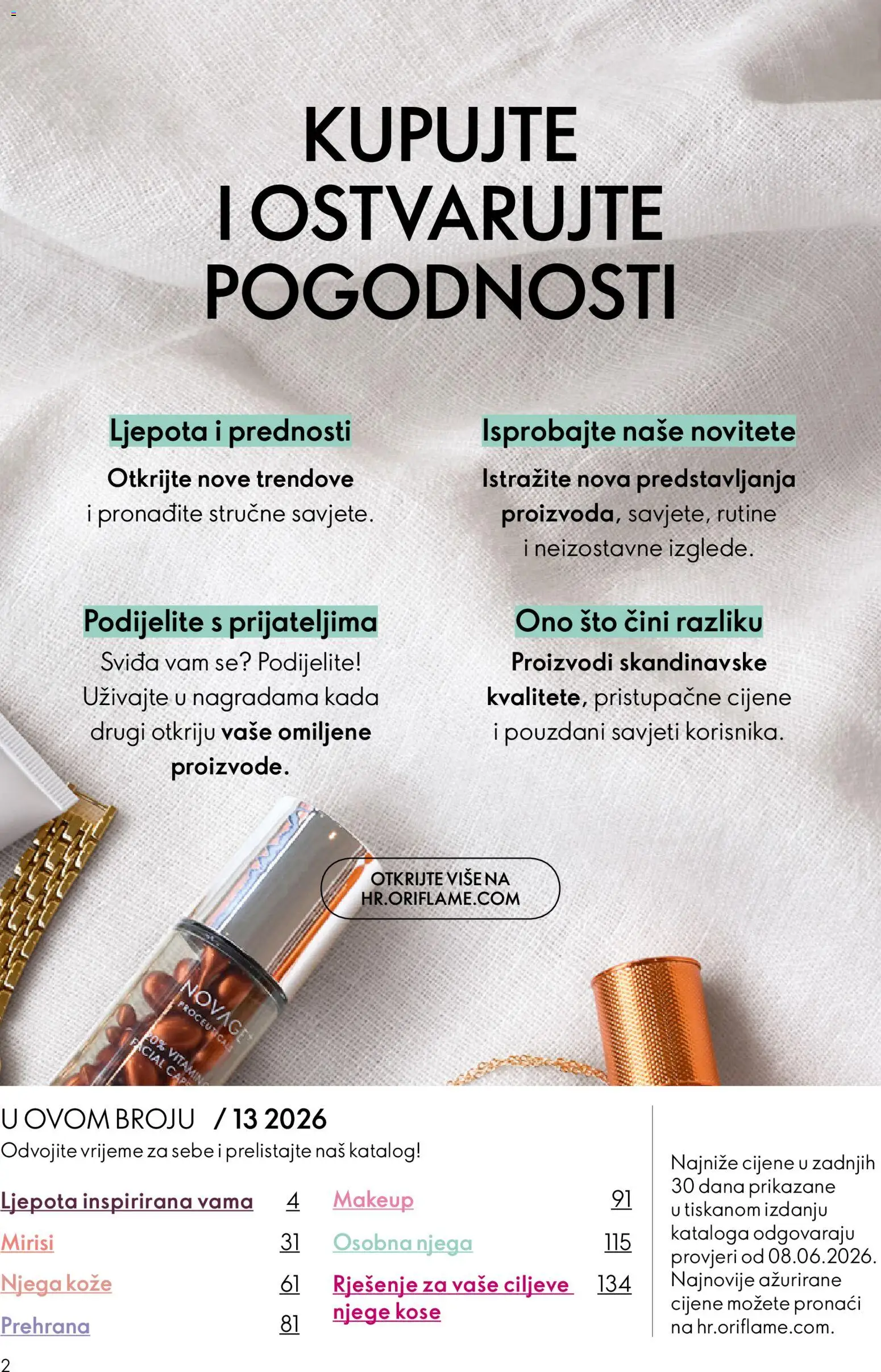 Oriflame katalog | vrijedi od 16.09.2026 | Stranica: 2