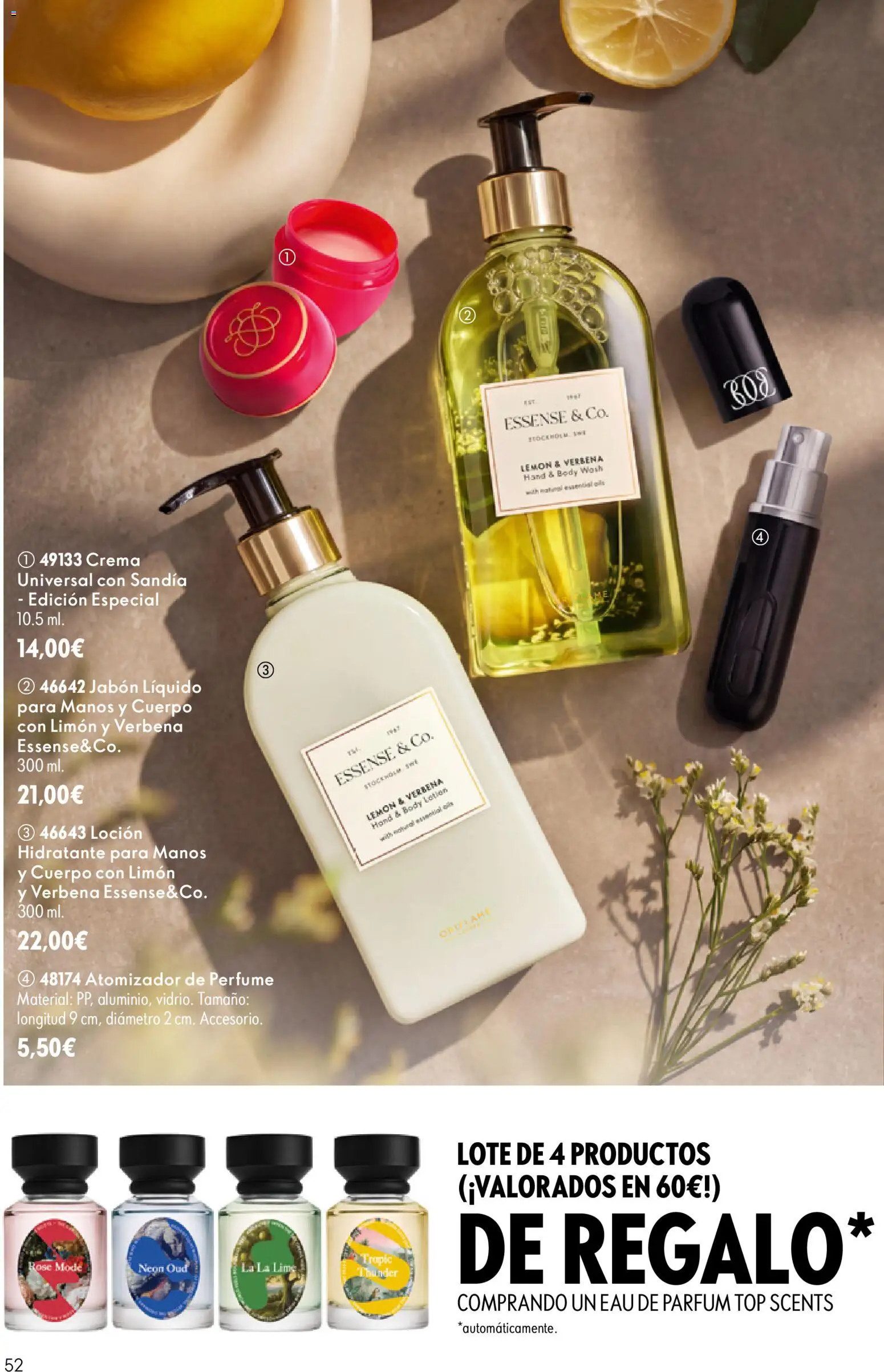 Oriflame - Catálogo Campaña 12 │ válido desde el 26/08/2026 | Página: 52