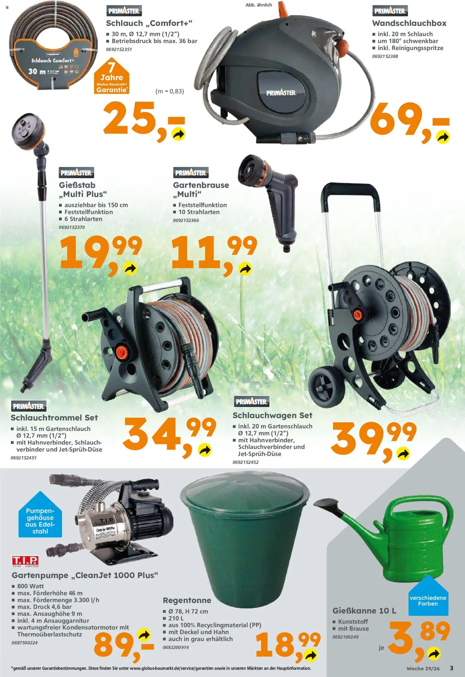 Globus Baumarkt Prospekt Dietzenbach – gültig ab 12.07.2026 | Seite: 3 | Produkte: Verbinder