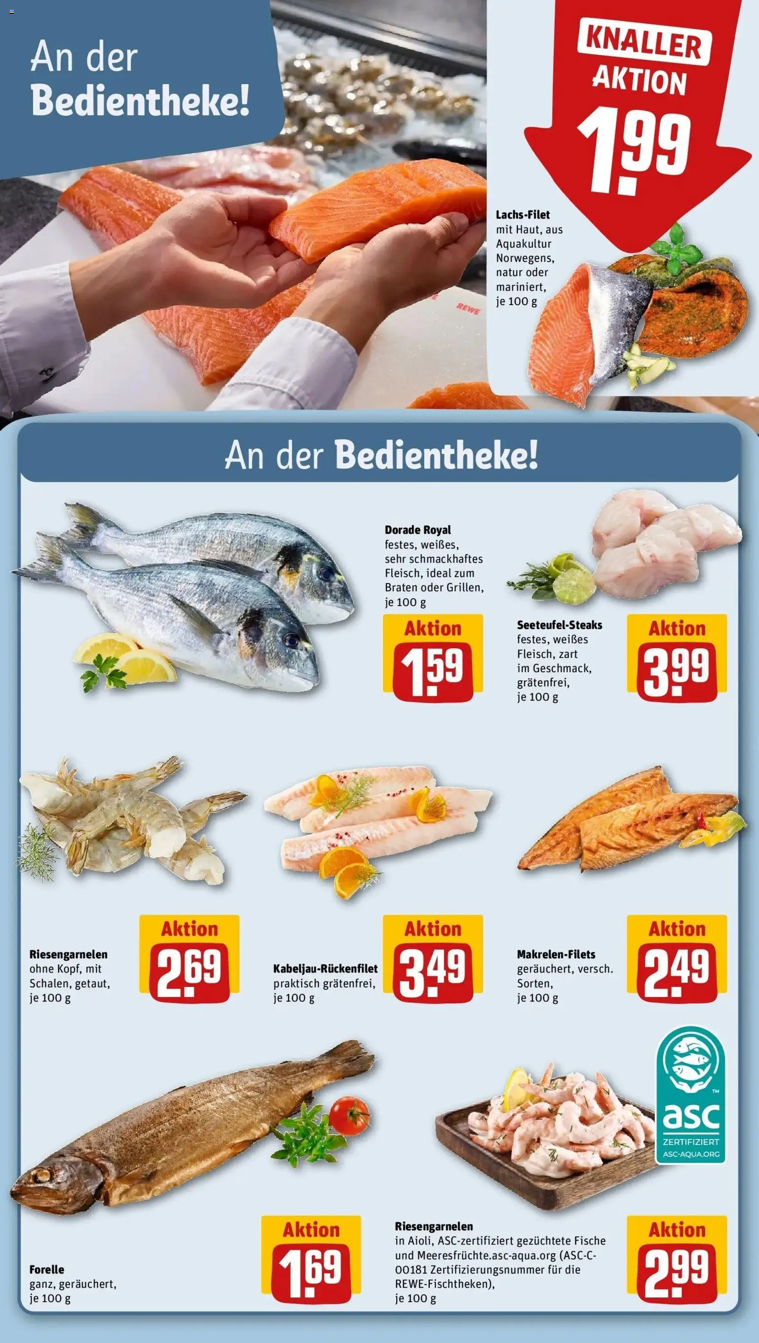 REWE Prospekt ab 28.09.2026 zum Blättern » Angebote | Seite: 33 | Produkte: Dorade