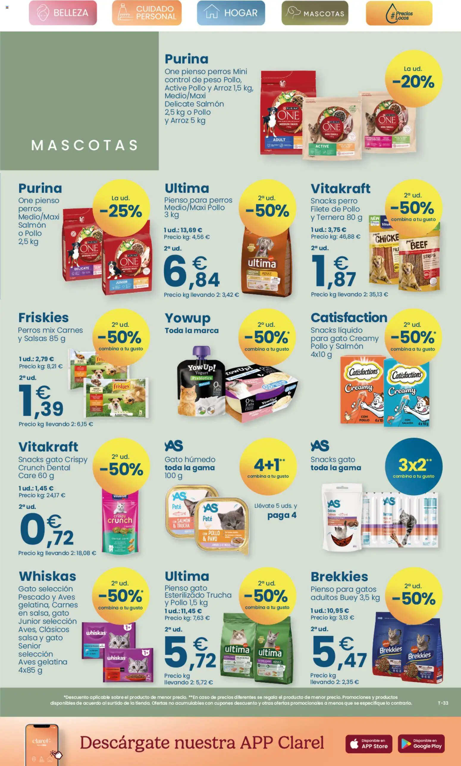Clarel - folleto │ válido desde el 11.02.2026 | Página: 11 | Productos: Cerdo, Paté, Arroz, Nuggets