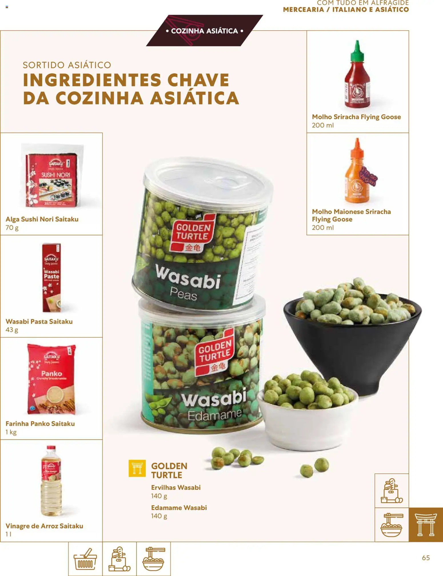 Recheio - Catálogo de Alfragide │ válido de 16/03/2026 | Página: 65 | Produtos: Vinagre de arroz, Ingredientes, Maionese, Farinha