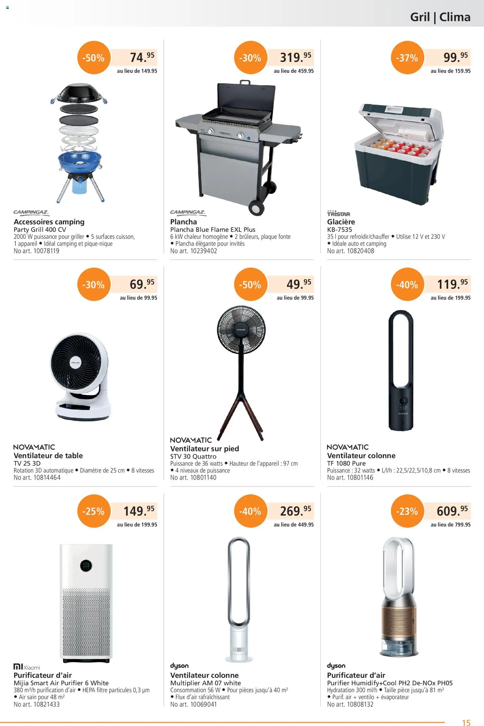 Fust aktionen FR – gültig ab 01.05.2026 | Seite: 15 | Produkte: TV, Grill, Xiaomi, Dyson