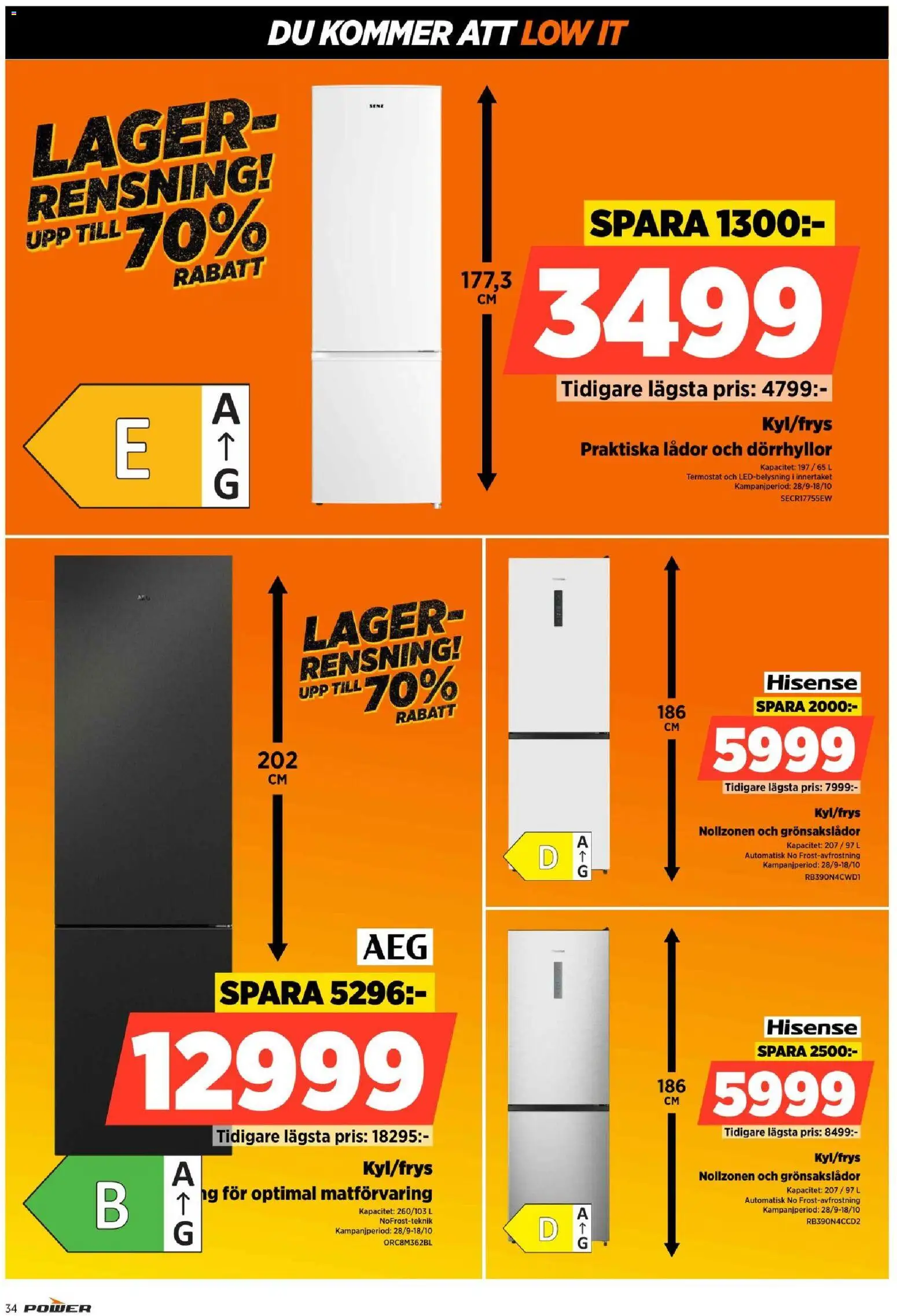 Power reklamblad aktuell från 12/10/2026 | Sida: 34