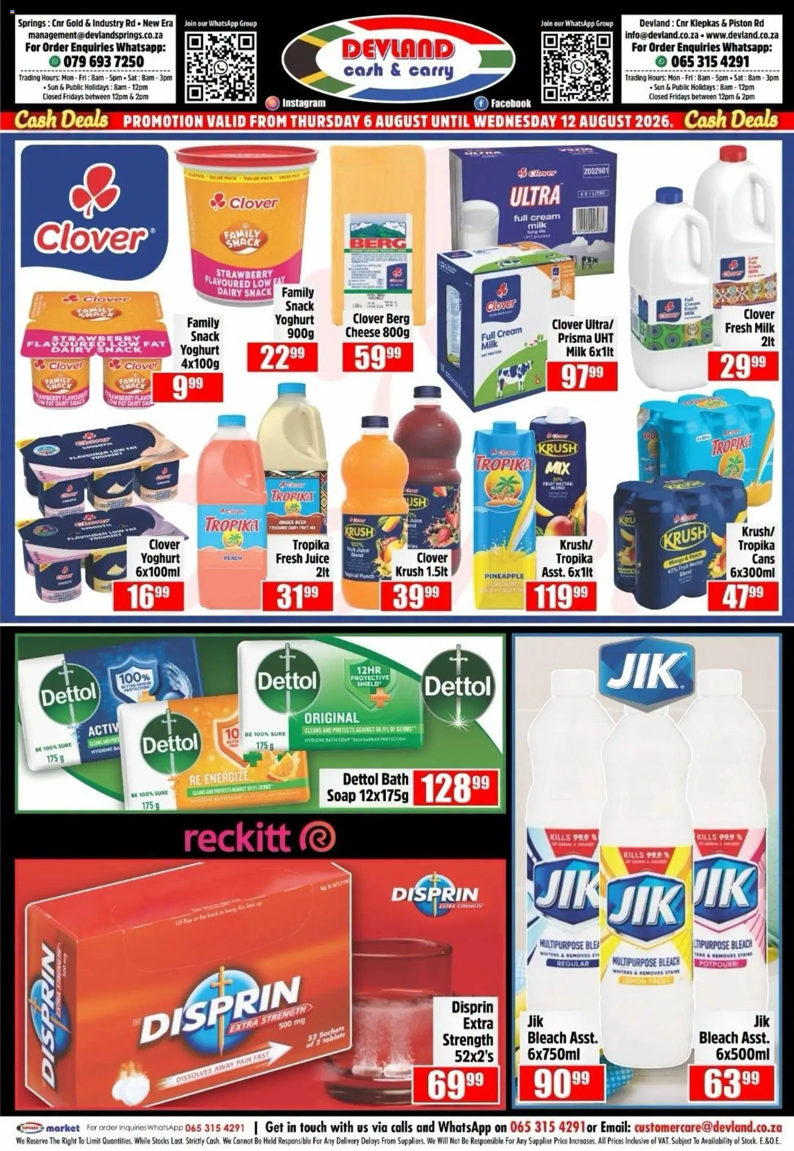 New Devland catalogue – valid from 06/08/2026 | Page: 1
