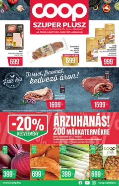 COOP - Észak Kelet Pro-Coop Zrt - Szuper Plusz - amely érvényes a következő dátumtól: 2026.10.08.