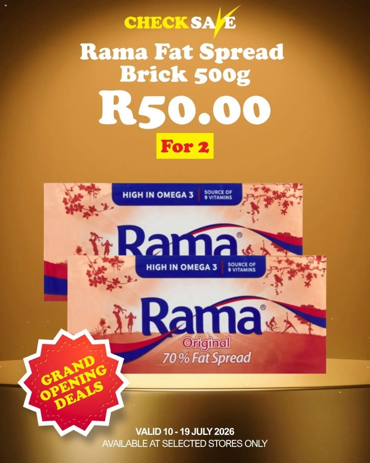 New Check Save catalogue – valid from 10/07/2026 | Page: 8 | Products: Vitamins, Fat spread