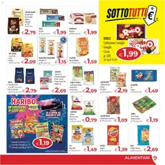 Anteprima del volantino MerSi Supermercati volantino valido a partire dal 01/07/2026 | Pagina: 9 | Prodotti: Pizza, Cereali, Biscotti, Plumcake