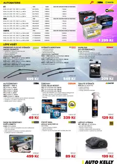 Náhled letáku Auto Kelly leták od 26.05.2026 | Strana: 7 | Produkty: Stěrače, Nálevka, Autobaterie, Utěrka