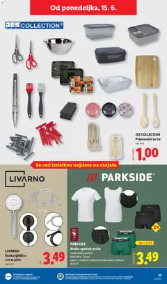 Lidl katalog akcije – veljaven od 11.06.2026 | Stran: 65 | Izdelki: Zar, Kos, Majica, Spodnje perilo