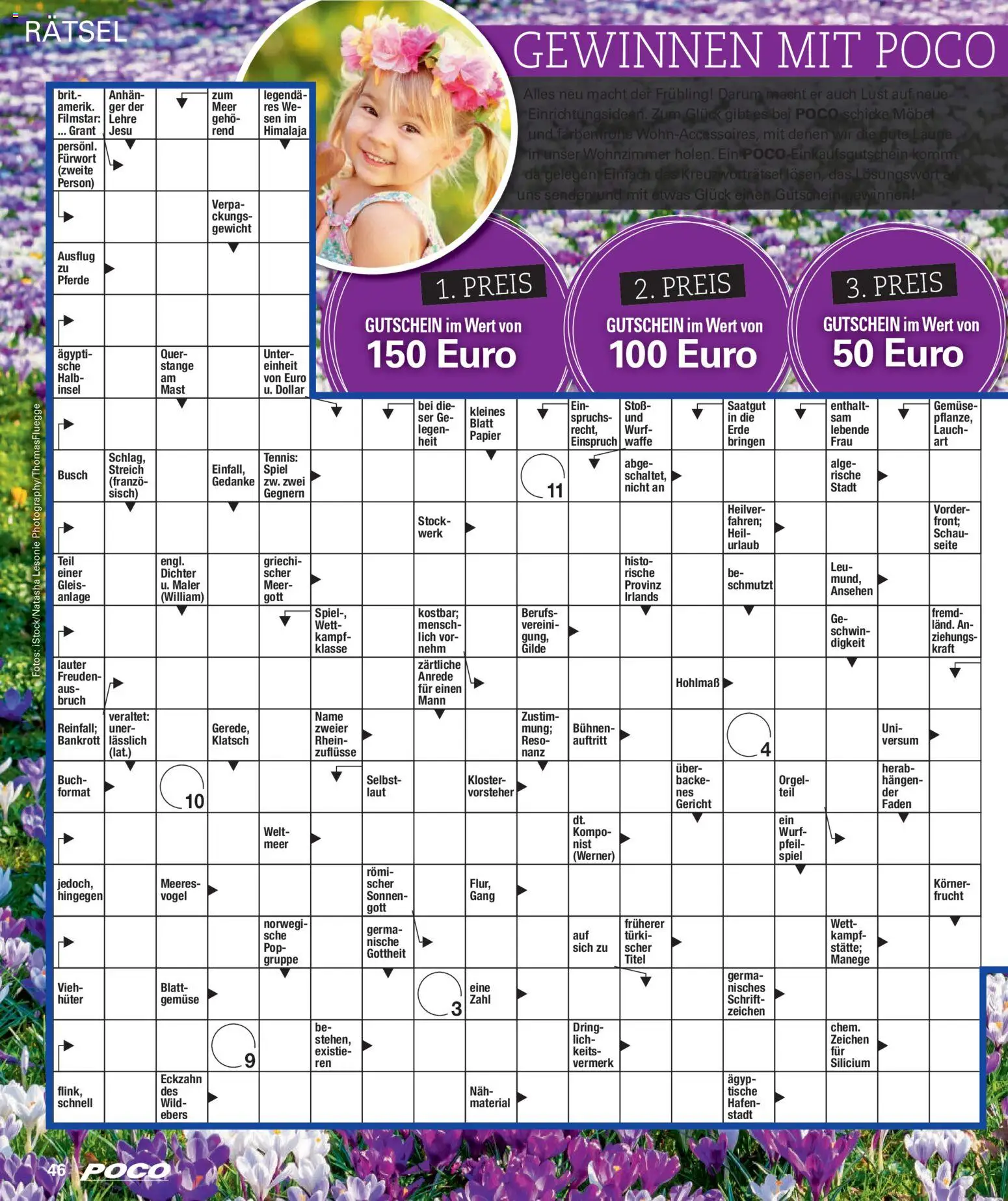 Poco Prospekt Wohnwelt Frühling 2026 – gültig ab 16.02.2026 | Seite: 46 | Produkte: Spiel, Gewicht, Gemüse
