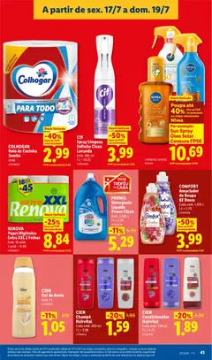 Pré-visualização Lidl folheto válido de 13/07/2026 | Página: 39 | Produtos: Dourada, Gel de banho, Amaciador de roupa, Cenoura