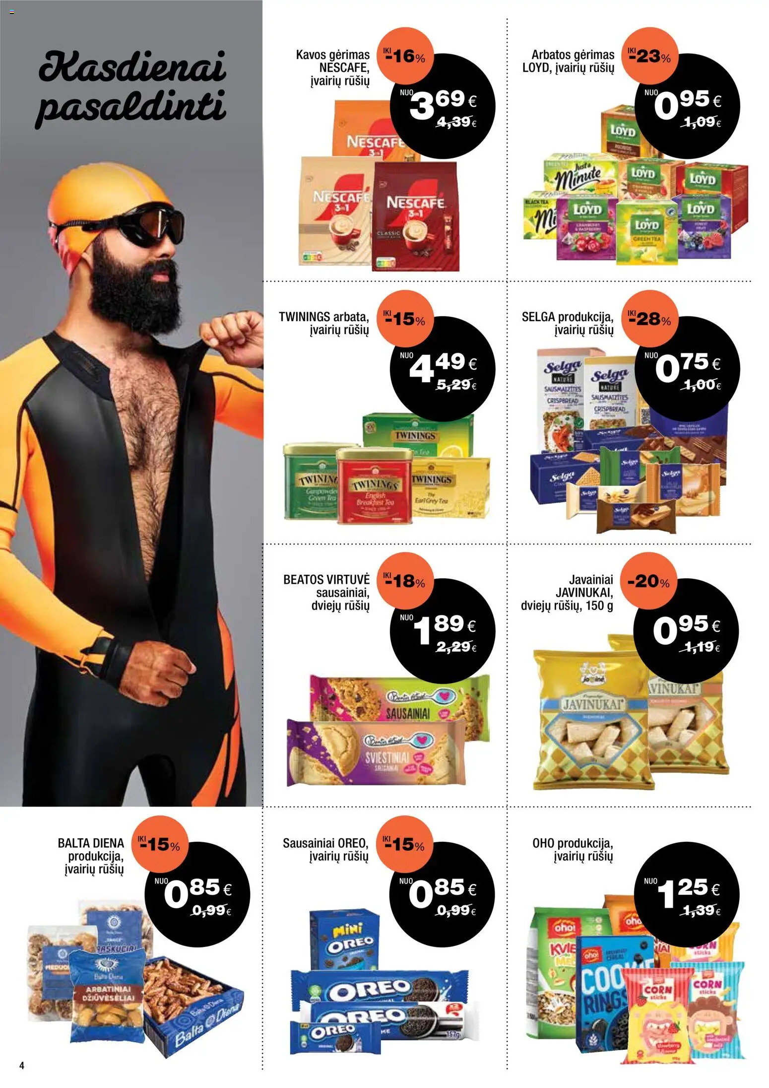 Express market akcijos nuo 2026.08.02 | Puslapis: 4 | Prekių: Sausainiai