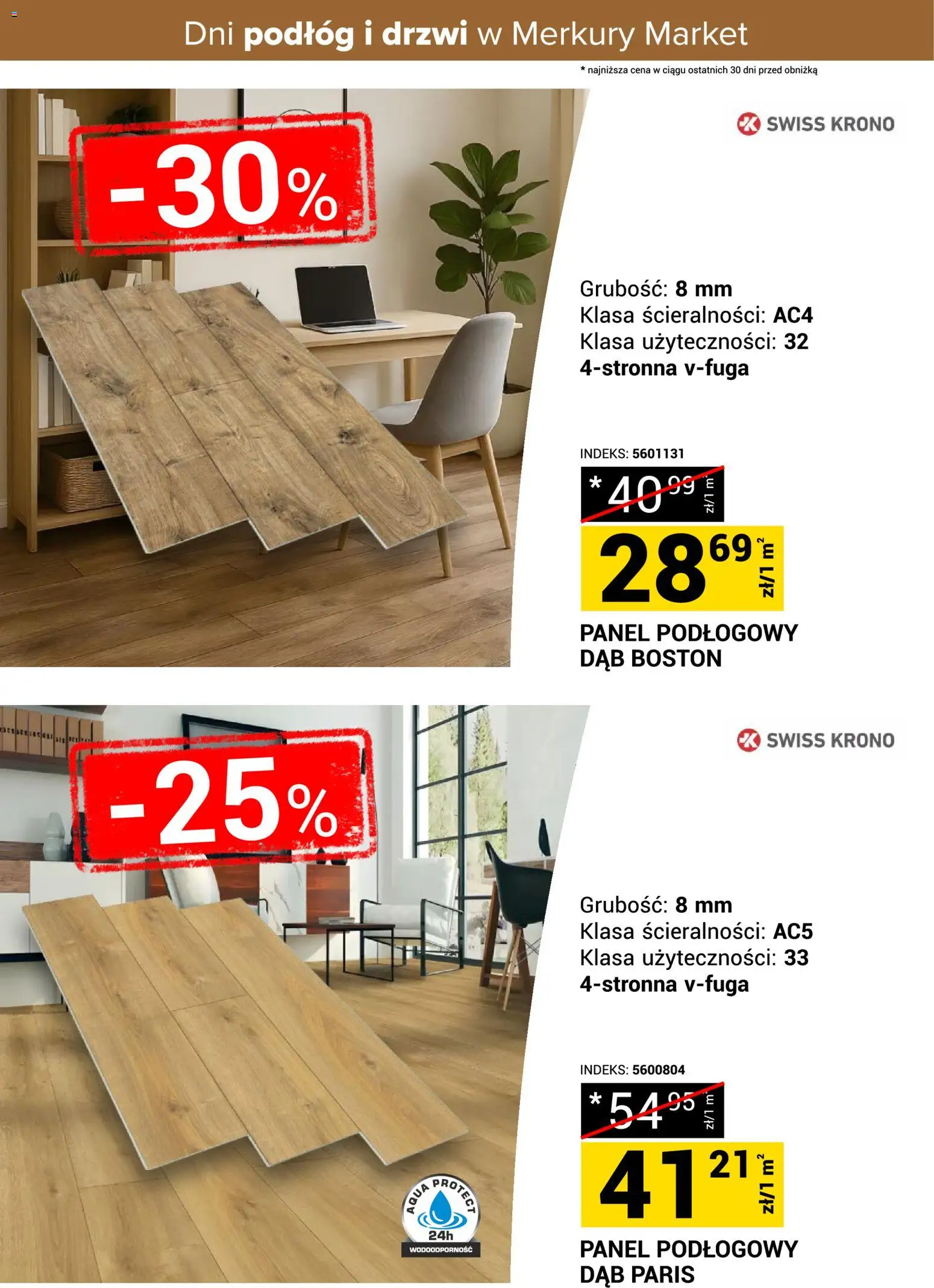 Merkury Market gazetka - Dni podłóg i drzwi od 17.10.2026 | Strona: 7 | Produkty: Drzwi