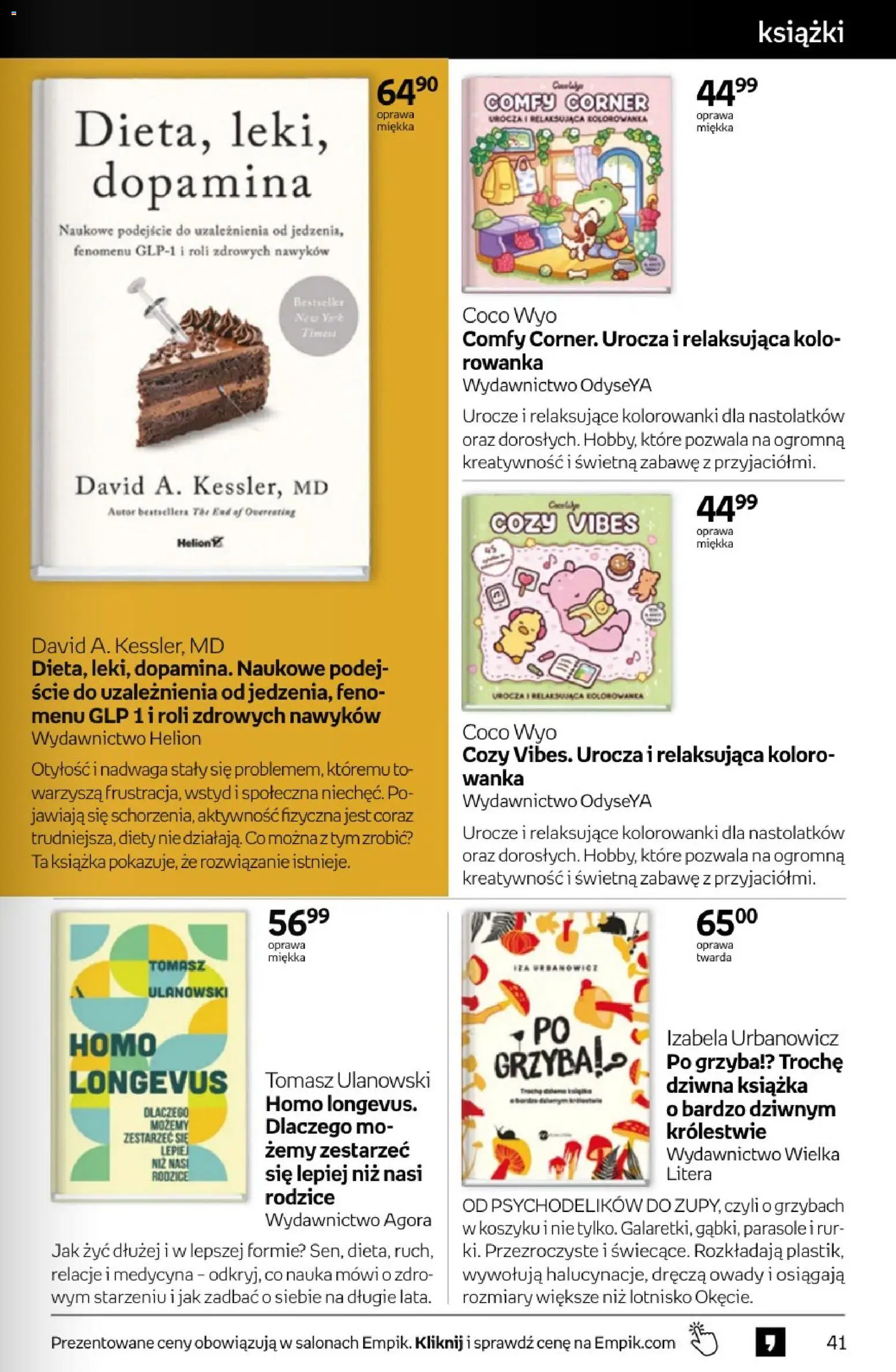 Empik promocje od 12.08.2026 | Strona: 41 | Produkty: Książki