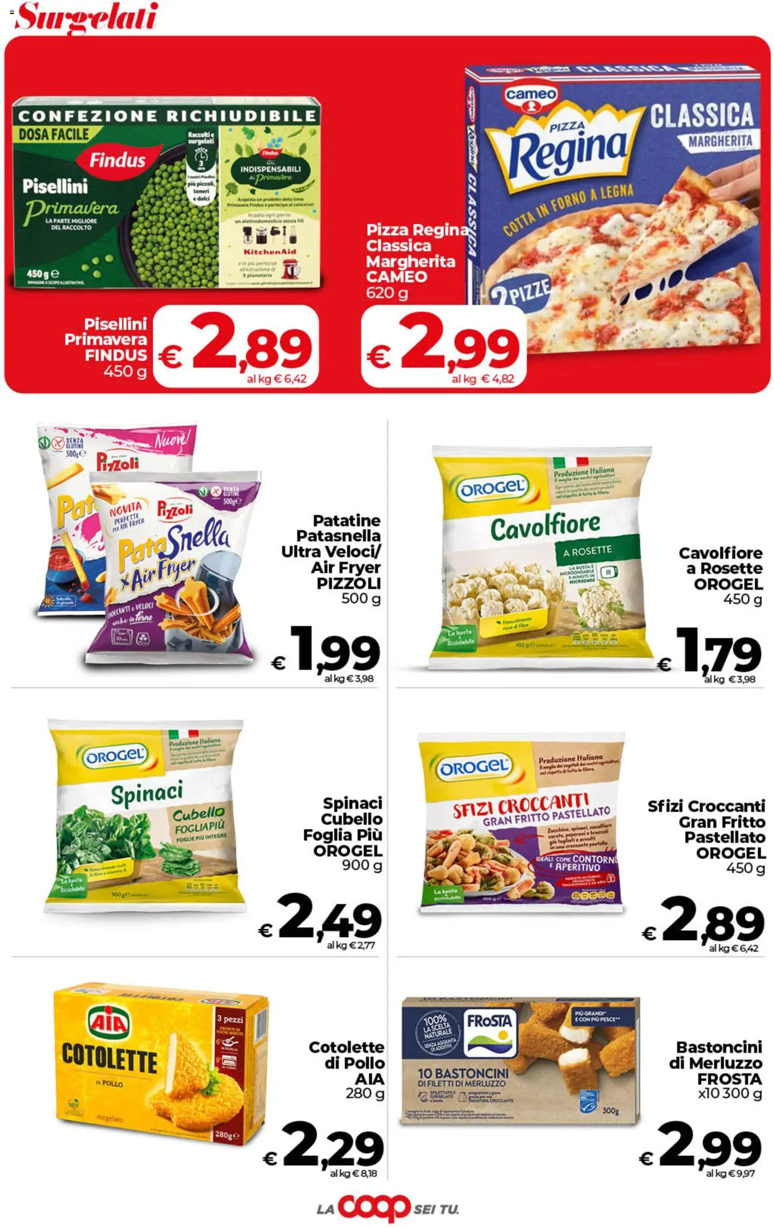 Volantino COOP del 19.05.2026 | Pagina: 21 | Prodotti: Microonde, Pizza, Peperoni, Spinaci