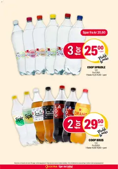Forhåndsvisning av Coop Extra kundeavis gyldig fra 29/06/2026 | Side: 35 | Produkter: Brus, Суміш дитяча, Sitron, Lime