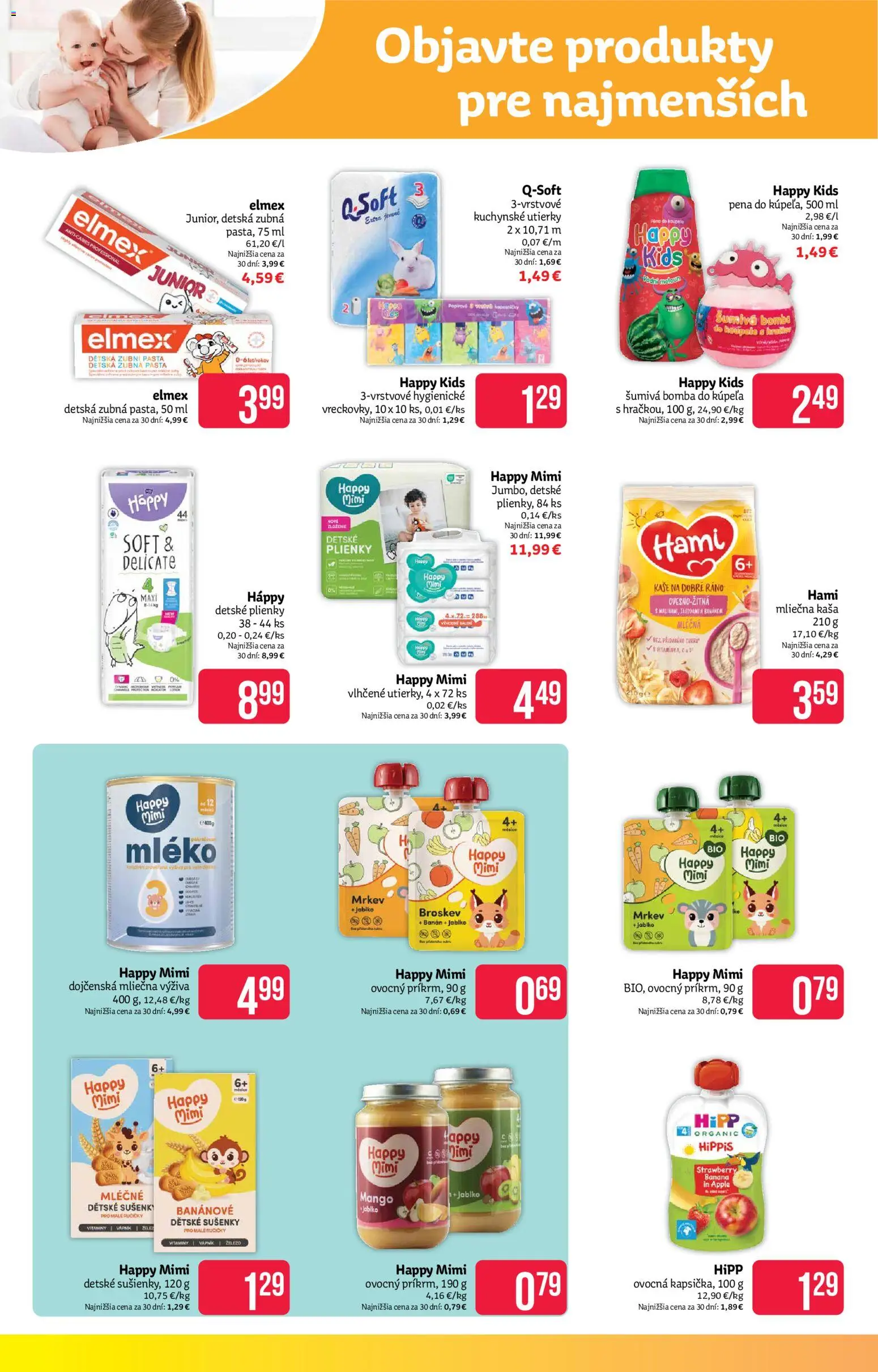 Nové Teta drogerie akcie – leták je platný od 03.08.2026 | Strana: 10 | Produkty: Apple, Zubná pasta, Mango, Plienky