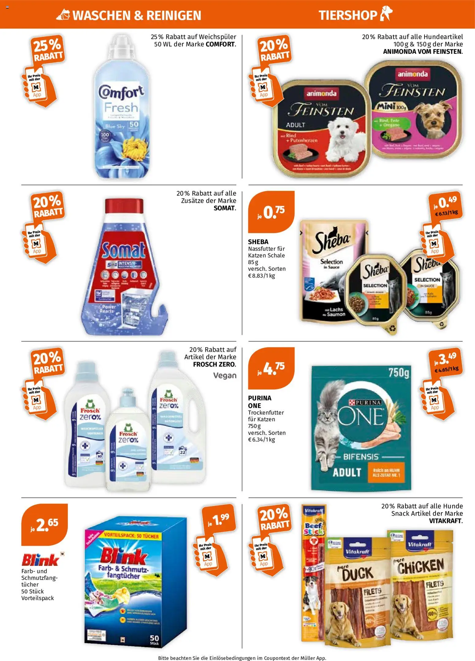 Müller Flugblatt gültig ab 15.06.2026 | Seite: 8 | Produkte: Weichspüler