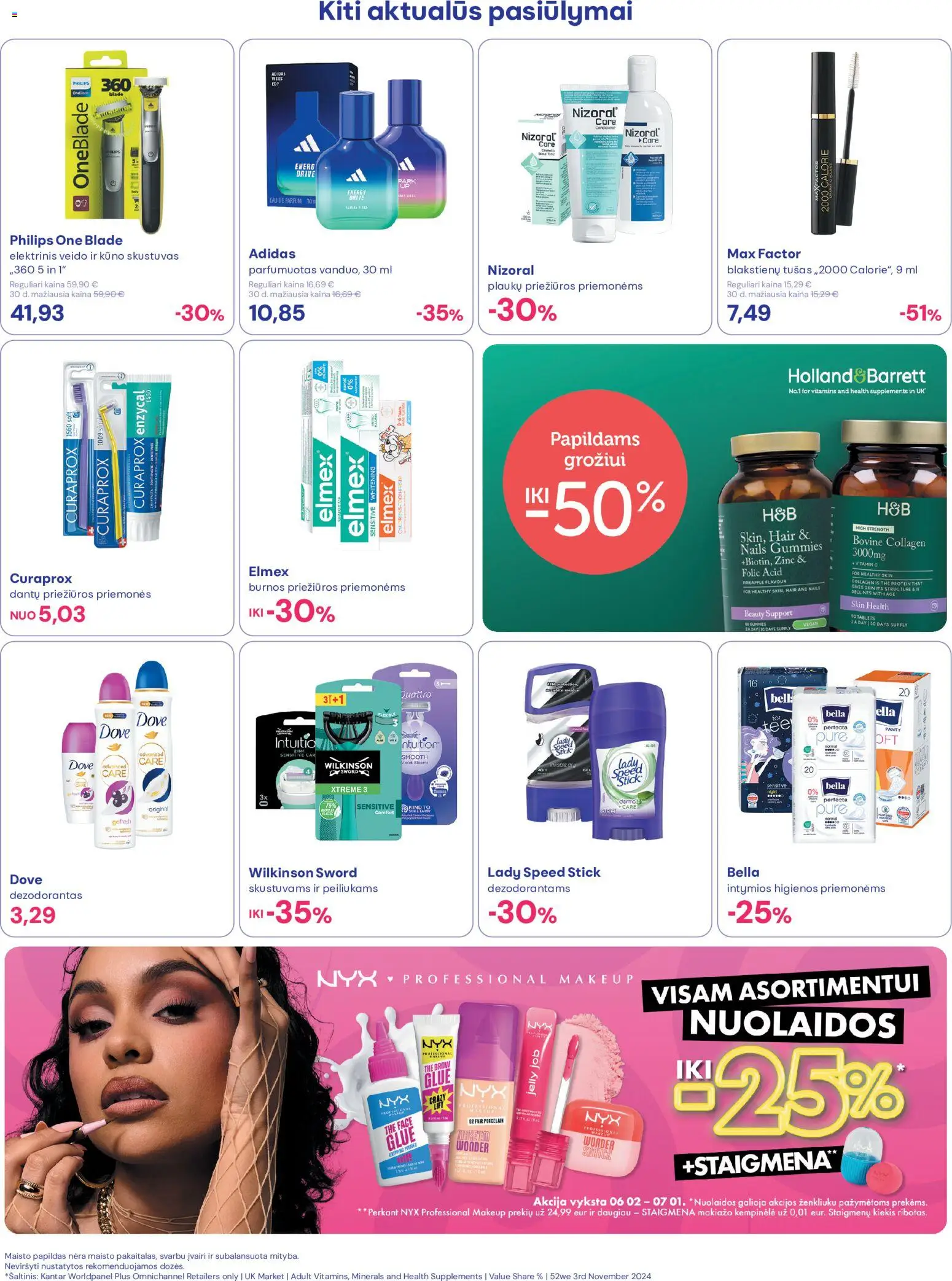 Eurokos akcijos nuo 02.06.2026 | Puslapis: 18 | Prekių: Skustuvas, Tušas, Dezodorantas