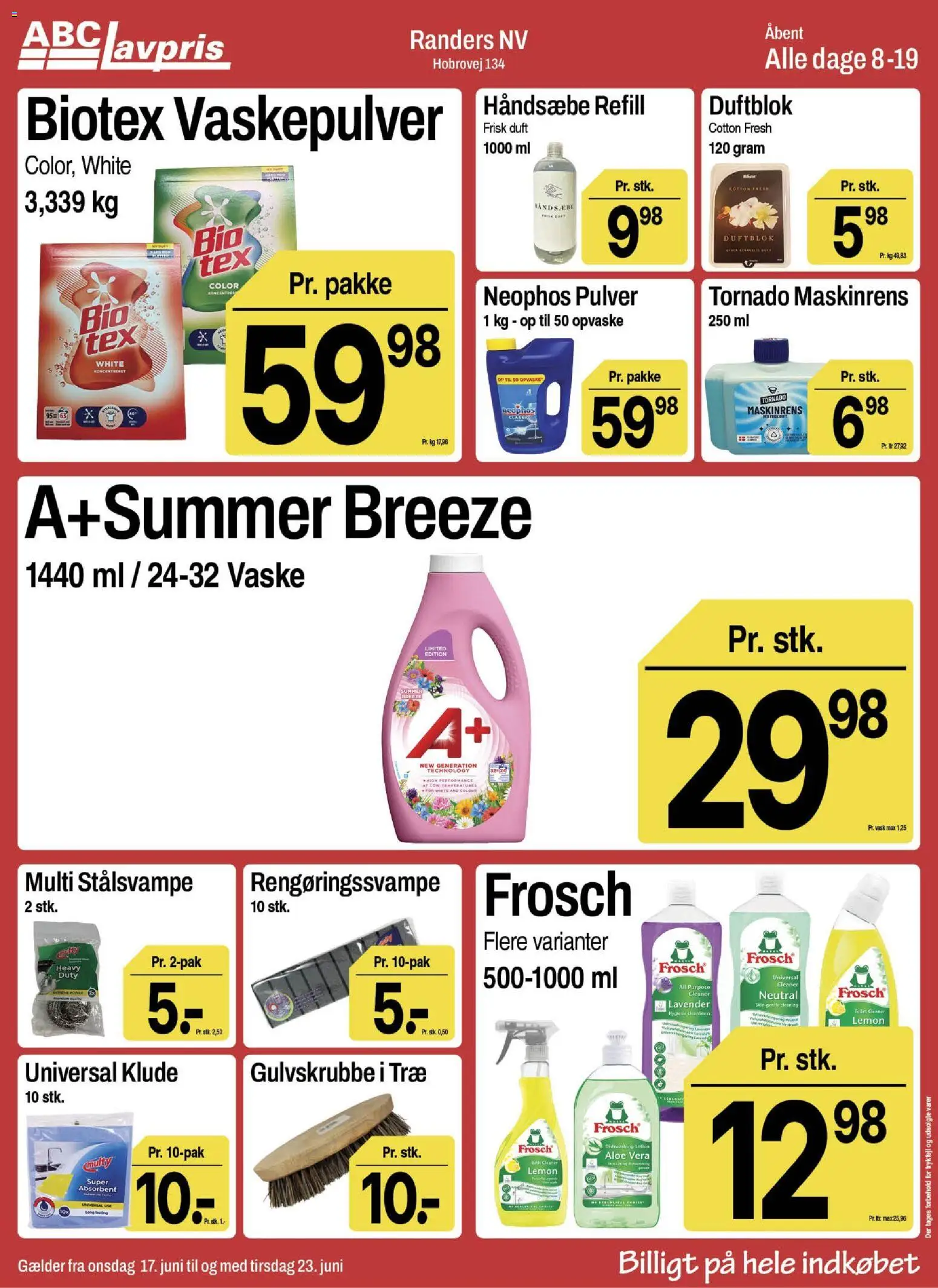 Abc Lavpris tilbudsavis – gyldig fra 17.06.2026 | Side: 10