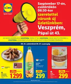 Lidl Veszprém - amely érvényes a következő dátumtól: 2026.09.24.