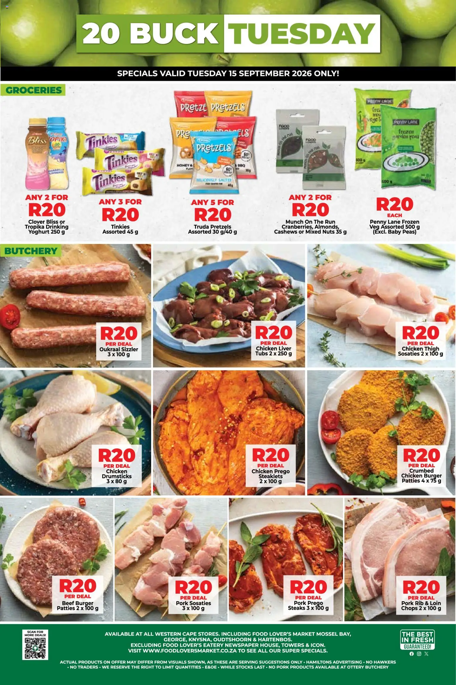 New Food Lover's Market catalogue – valid from 15/09/2026 | Page: 2 | Products: Liver, Pork, Beef, Nuts