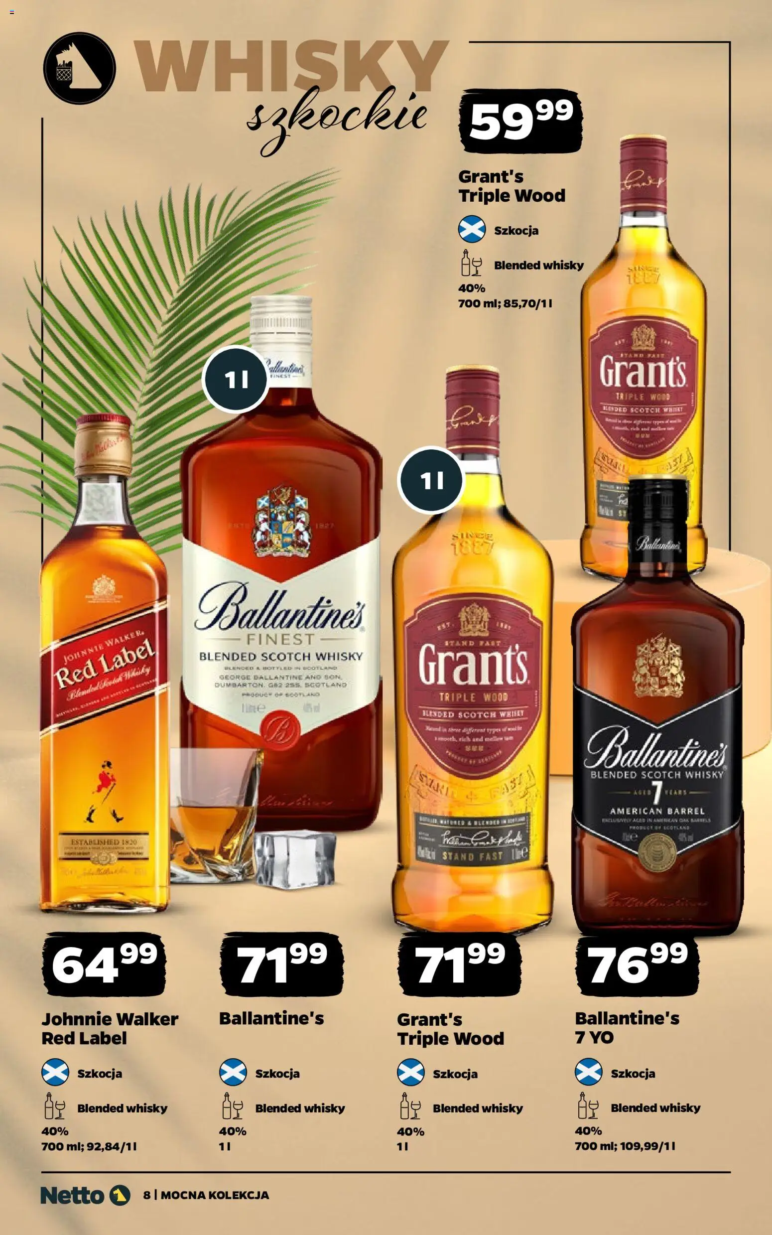 Netto gazetka - Alkohole mocne od 22.06.2026 | Strona: 8