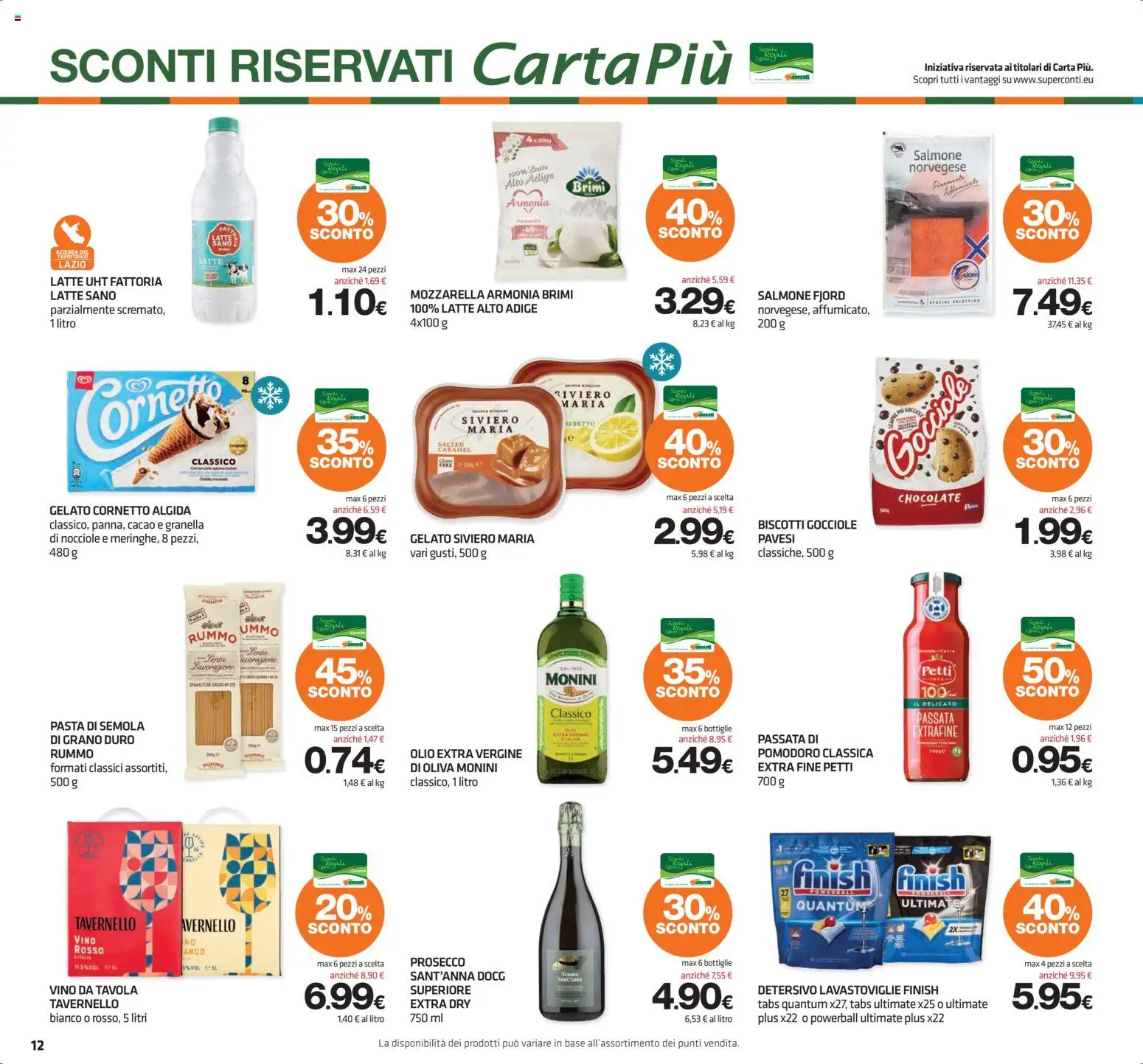 Volantino Superconti del 18.06.2026 | Pagina: 12