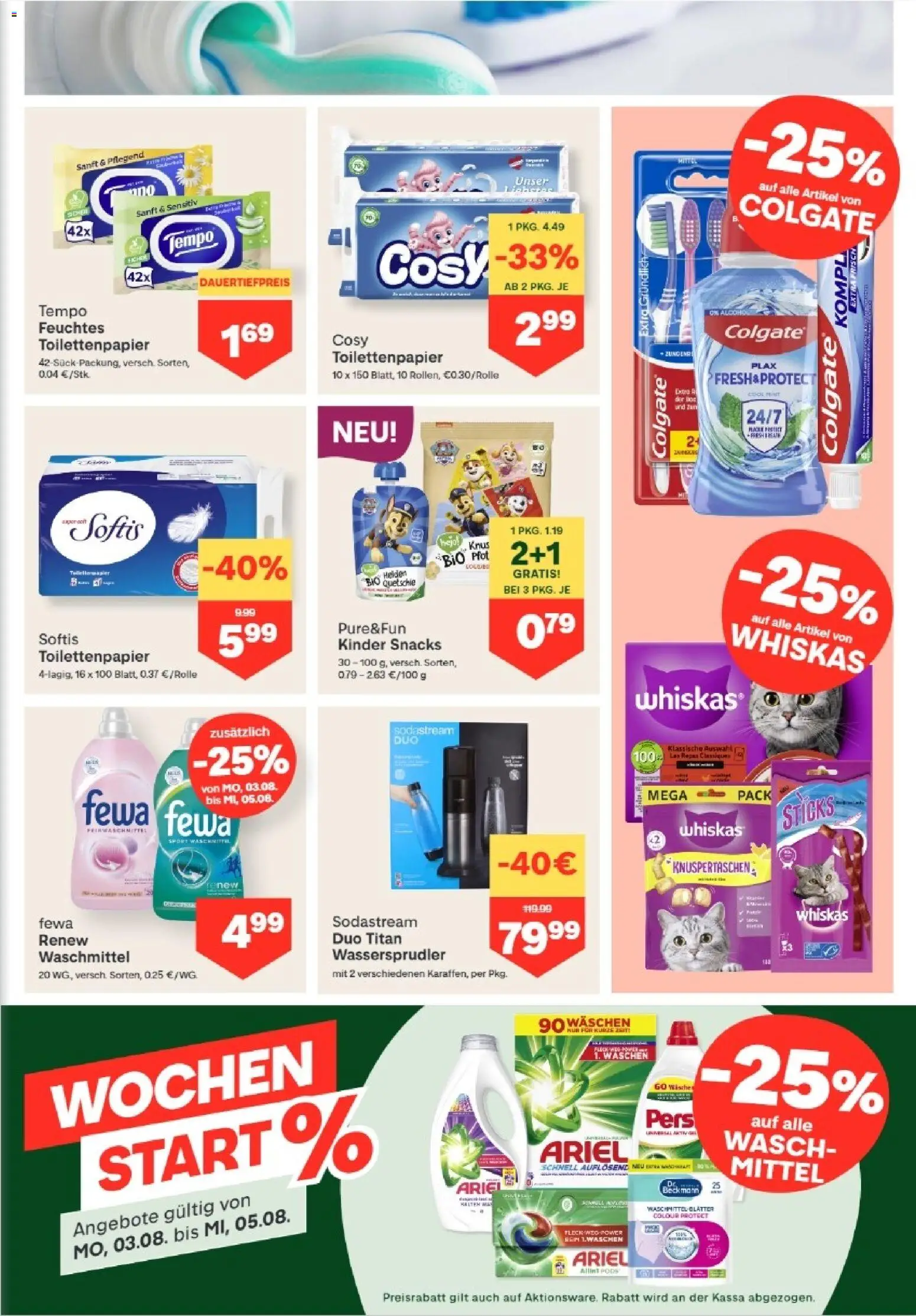 MPREIS Lenzing gültig ab 30.07.2026 | Seite: 11 | Produkte: Waschmittel