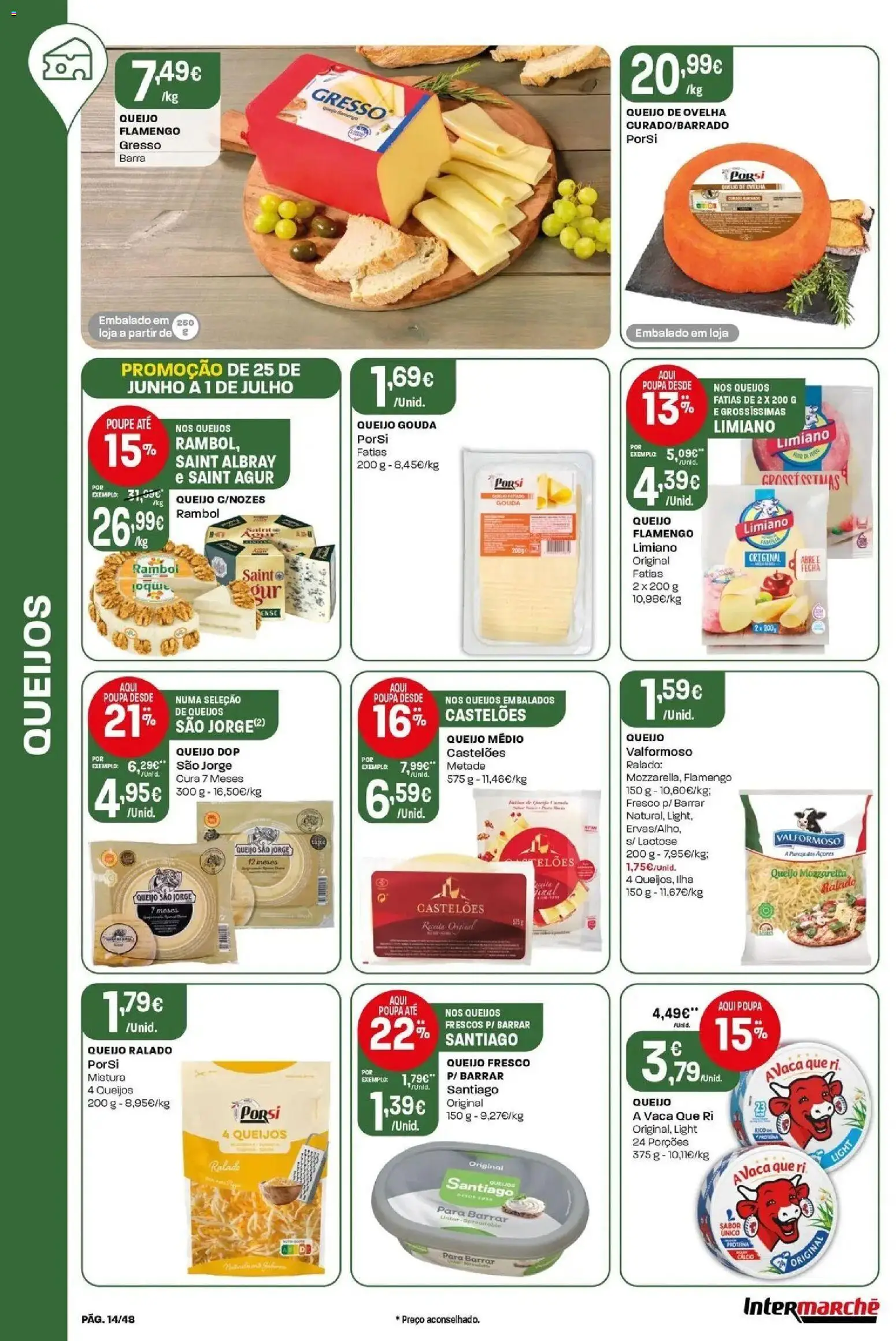 Intermarché - Isto é que são preços BAIXOS! │ válido de 25/06/2026 | Página: 14