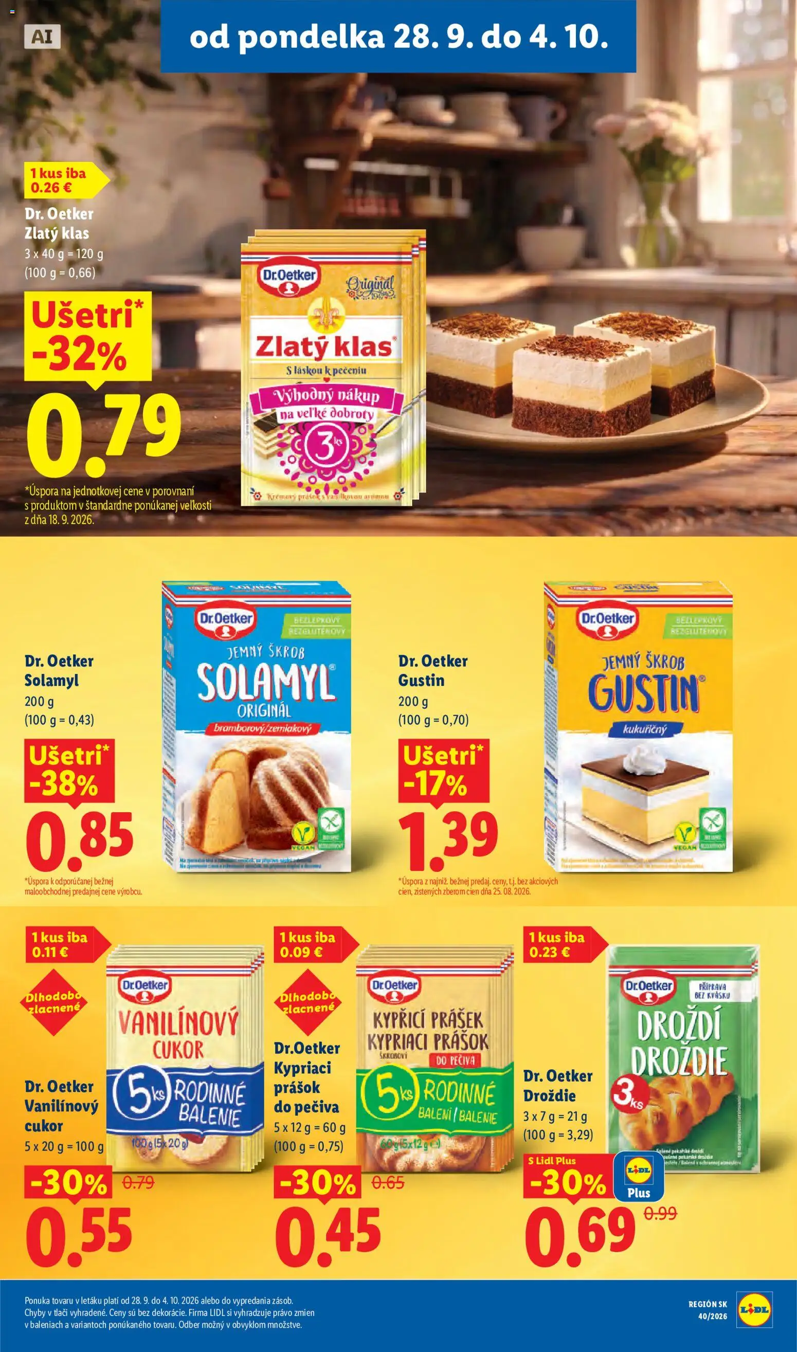 Nové Lidl akcie – leták je platný od 28.09.2026 | Strana: 43