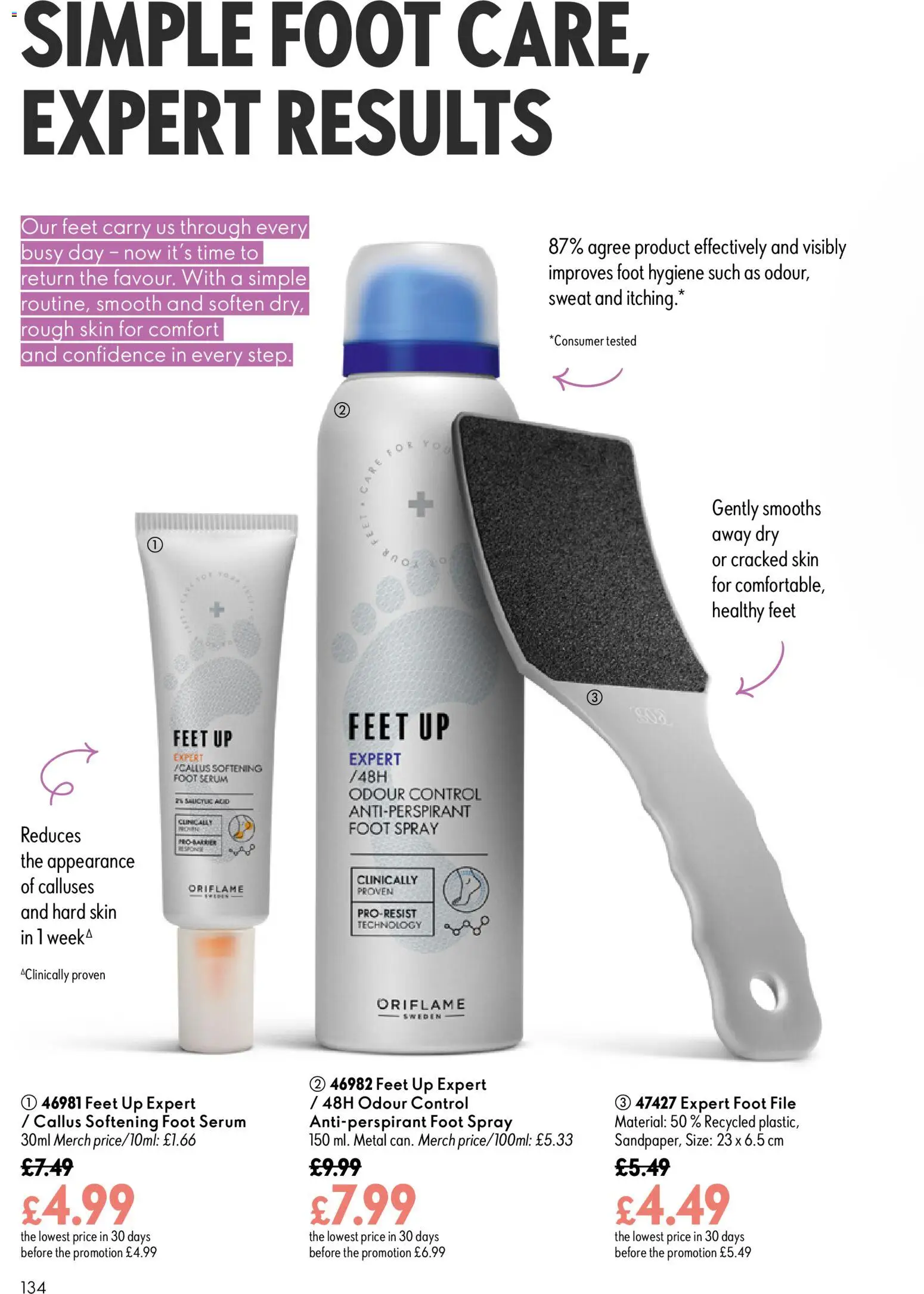 {H1} | Page: 134 | Products: Antiperspirant