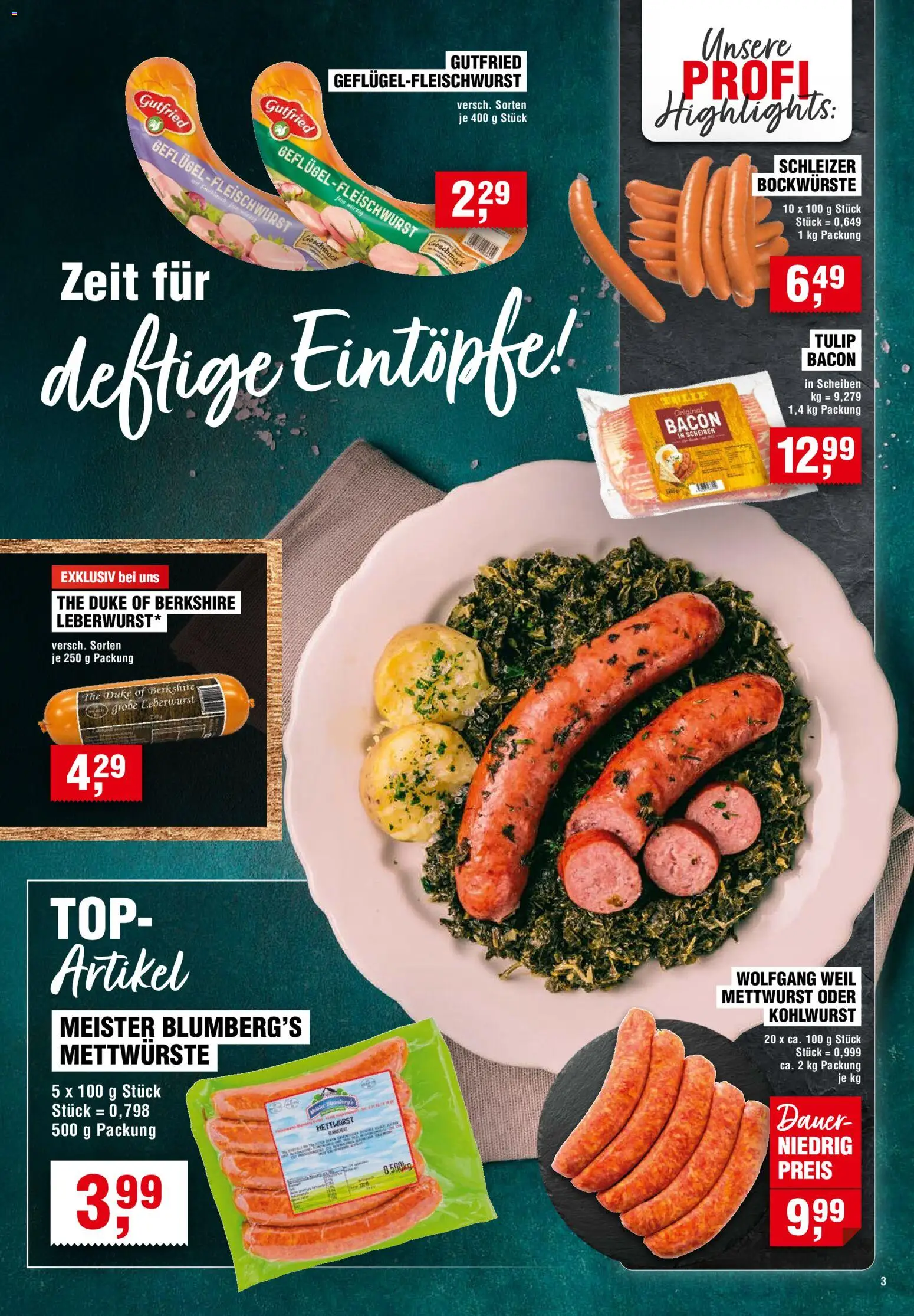 Handelshof Prospekt – gültig ab 05.11.2026 | Seite: 3 | Produkte: Top