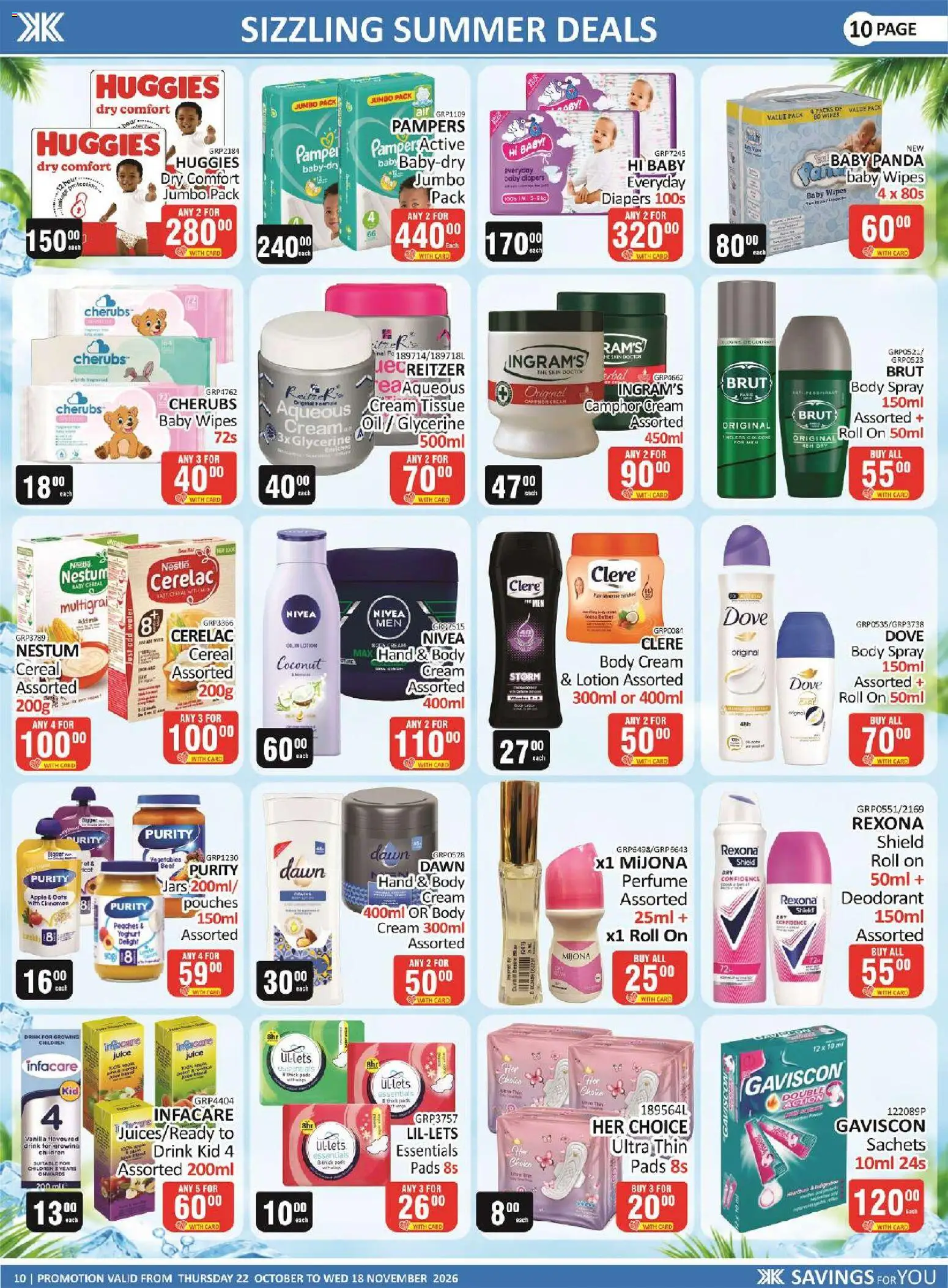 New KIT KAT Cash & Carry catalogue – valid from 22/10/2026 | Page: 10 | Products: Vanilla, Body spray, Perfume, Cream