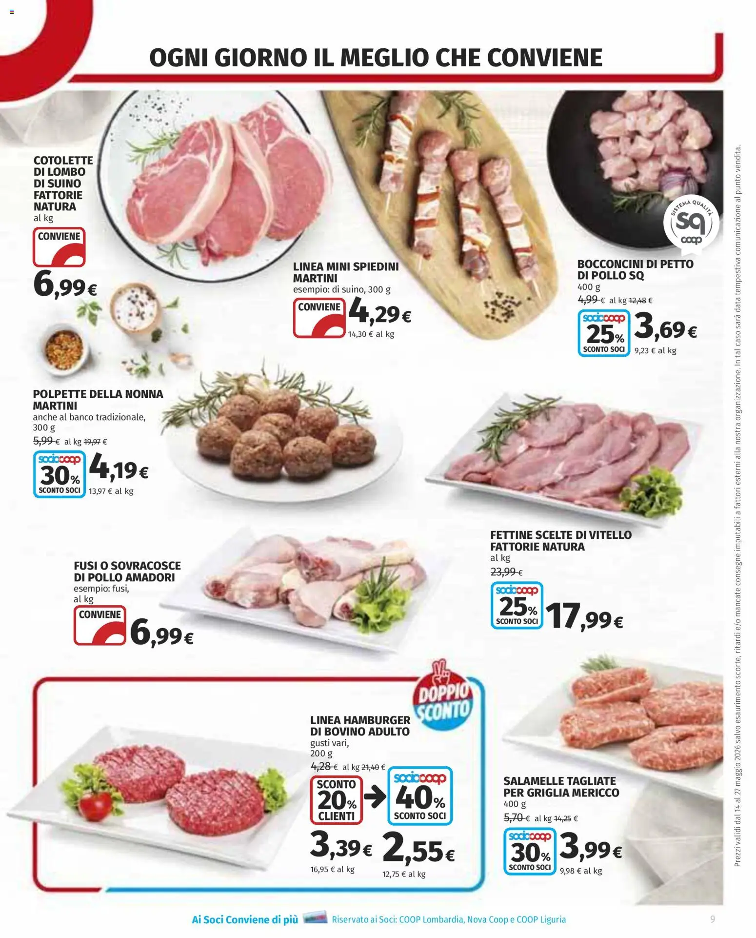 Volantino COOP del 14.05.2026 | Pagina: 9