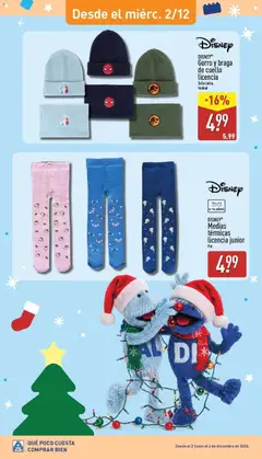 Vista previa DISNEY® Gorro y braga de cuello licencia, Gorro y braga de cuello con licencia Disney. válido desde el 26/10/2026 | Página: 84 | Productos: Medias, Braga