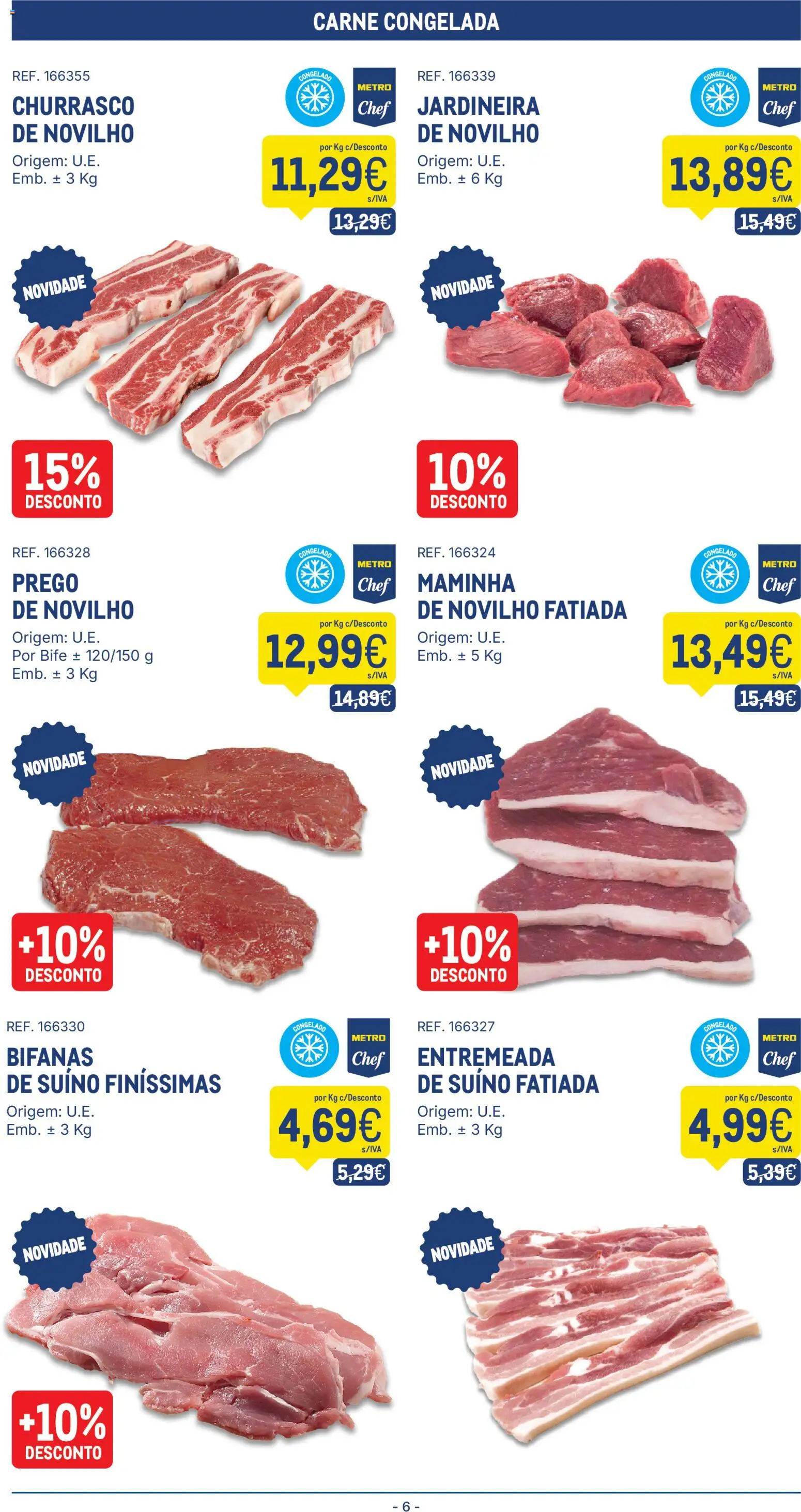 Makro folheto │ válido de 13/10/2026 | Página: 6 | Produtos: Entremeada, Carne, Bife