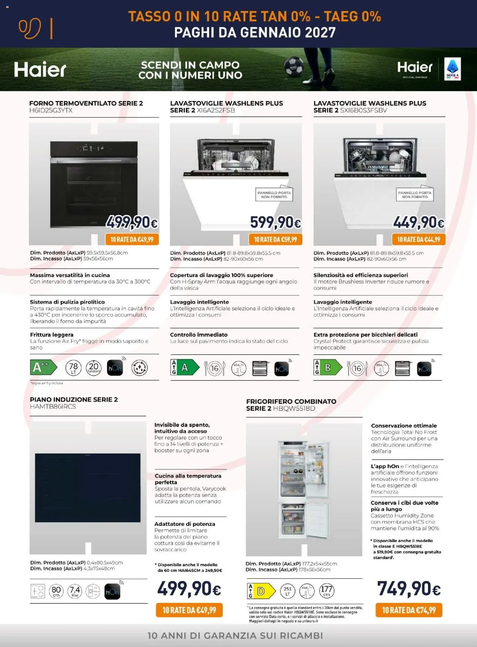 Nuovo Unieuro volantino Incasso dal 30/10/2026 > offerte anteprima 🛍️ | Pagina: 4 | Prodotti: Teglia, Pavimento, Adattatore, Frigorifero