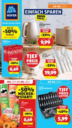 Hofer Flugblatt ab 24.07.2026 gültig
