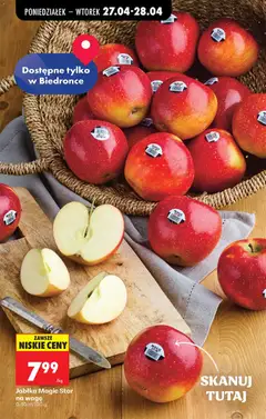 Pogląd oferty "Biedronka gazetka od poniedziałku" - ważna od 27.04.2026 | Strona: 89 | Produkty: Karta, Mięta