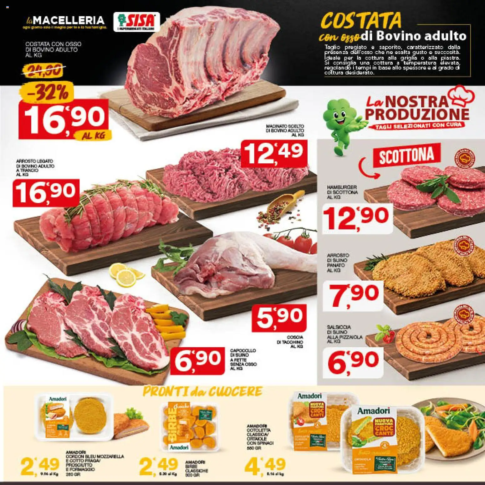 Volantino SISA del 24/09/2026 | Pagina: 9 | Prodotti: Bovino, Suino, Griglia, Macinato