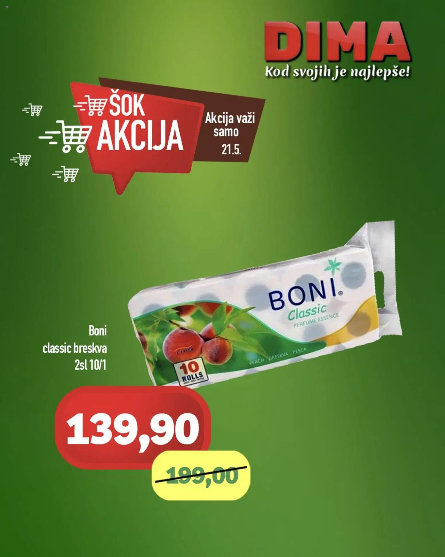 VP Dima katalog - važi od 21.05.2026 | Strana: 1 | Proizvode: Sok, Breskva