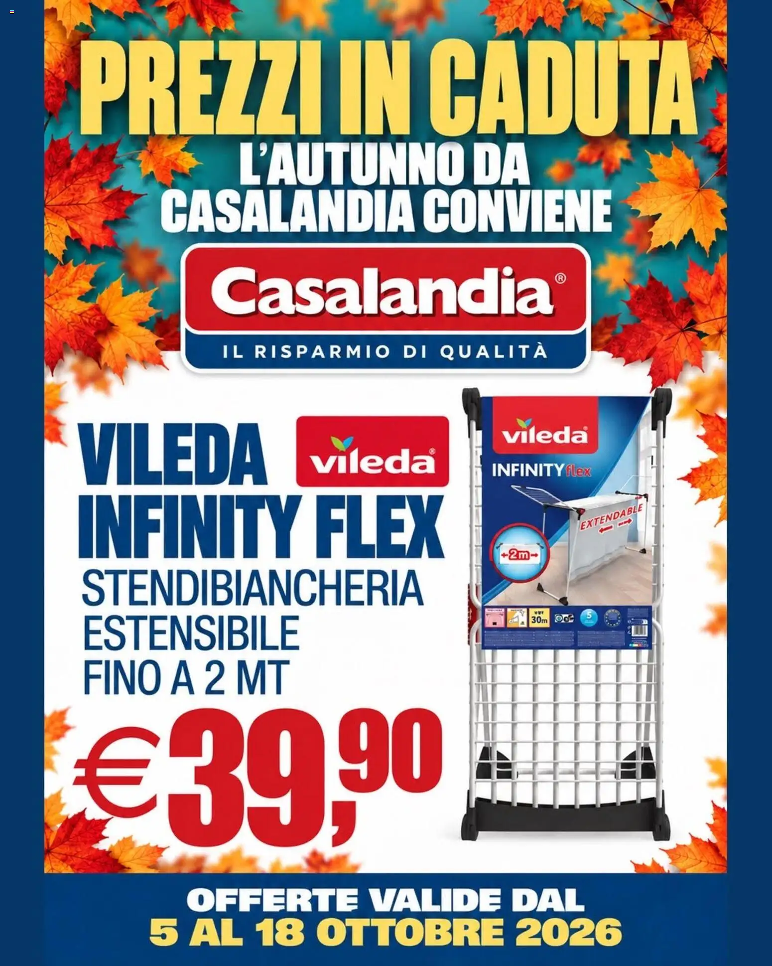 Volantino Casalandia del 05/10/2026 | Pagina: 10 | Prodotti: Stendibiancheria