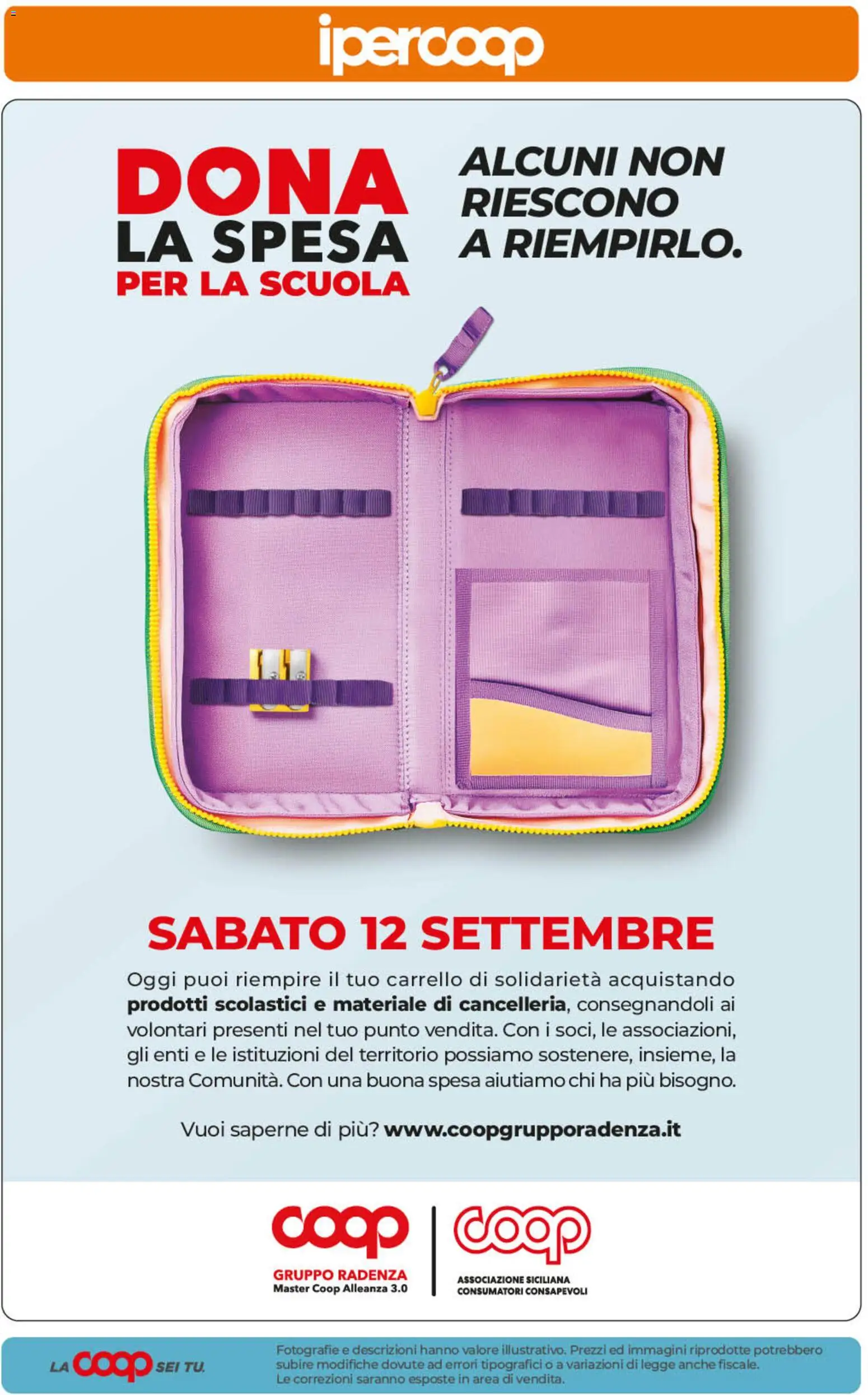 Volantino Ipercoop del 11/09/2026 | Pagina: 61 | Prodotti: Carrello