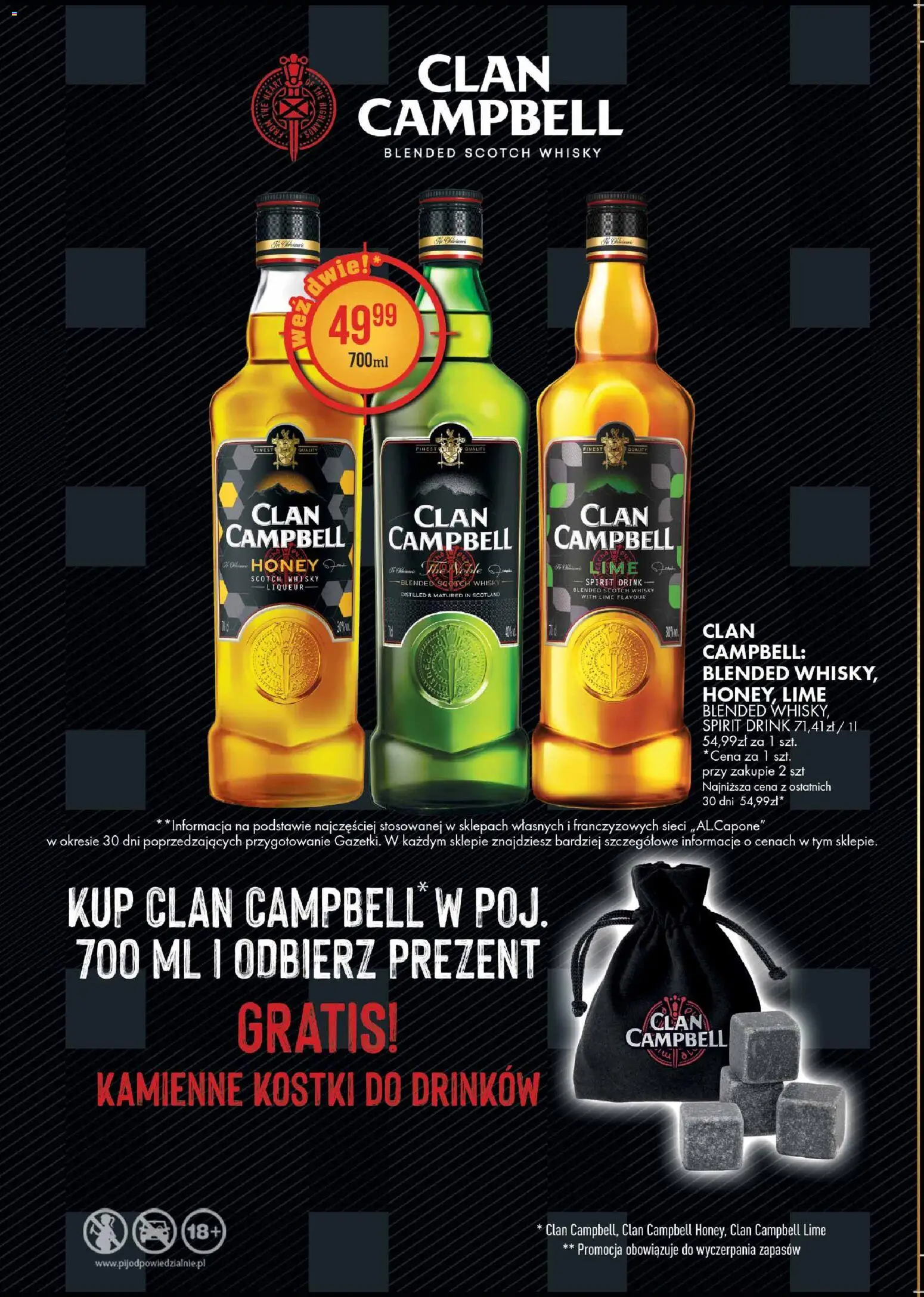 Al.Capone gazetka od 08.06.2026 | Strona: 16 | Produkty: Whisky