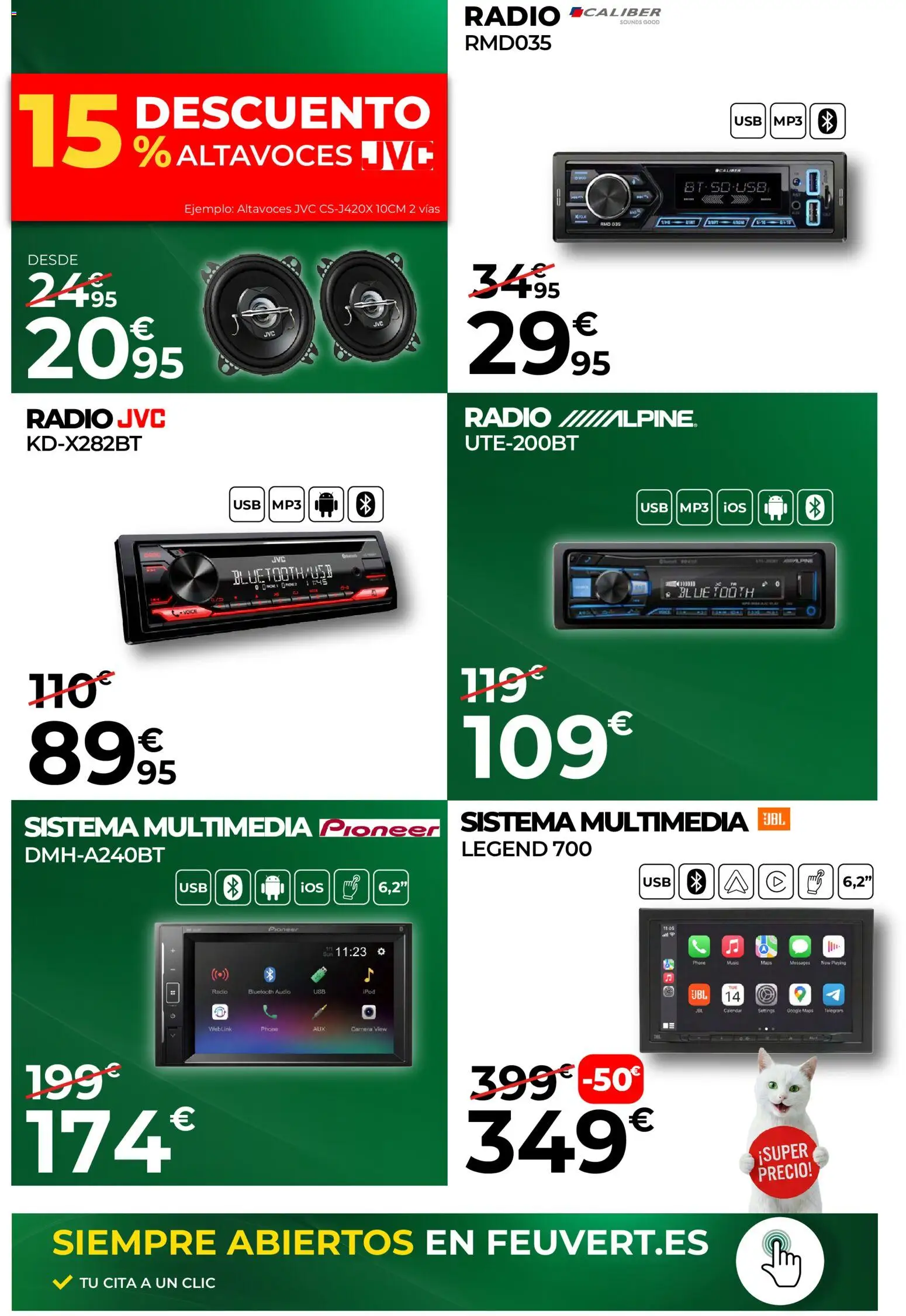 FeuVert folleto │ válido desde el 01/10/2026 | Página: 10 | Productos: Altavoces, Audio, Radio