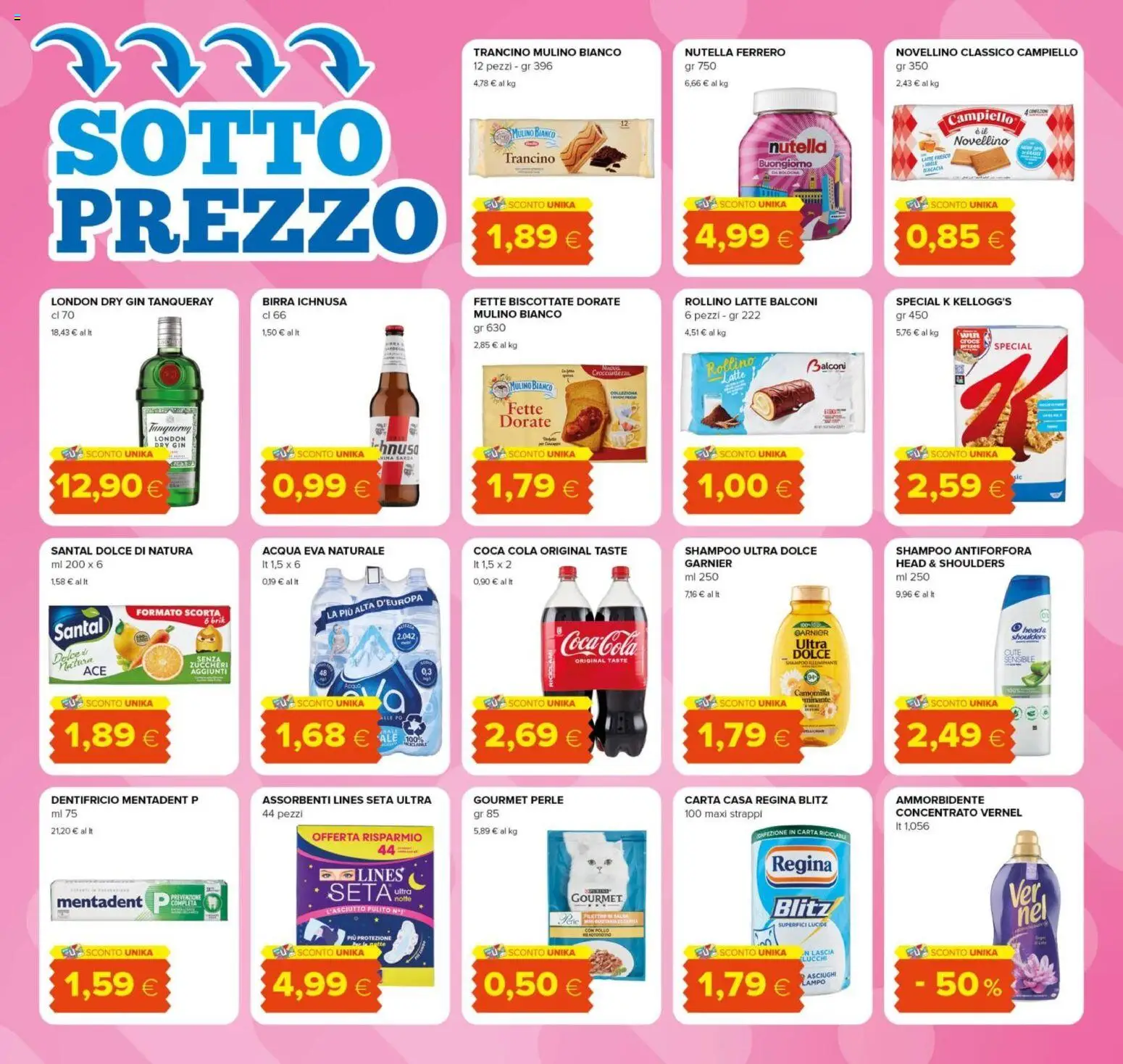 Volantino Oasi del 14/09/2026 | Pagina: 3 | Prodotti: Birra, Pollo, Assorbenti, Birra Ichnusa